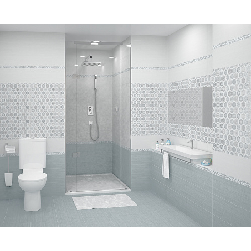 Изображение товара Керамическая плитка Azori Riviera 9 506391101 20.1x50.5см цвет серый Изображение товара Керамическая плитка Azori Riviera 9 506391101 20.1x50.5см цвет серый