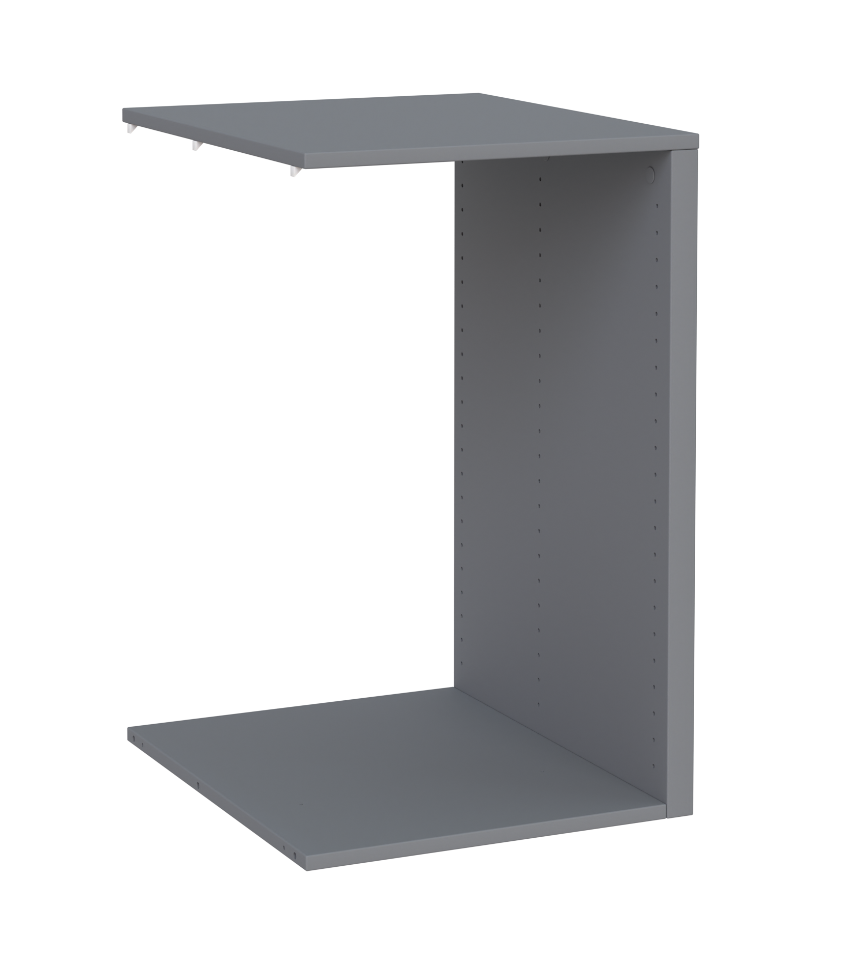 Изображение товара Полка для шкафа 50.10x58.40 см ДСП цвет серый 1 шт Изображение товара Полка для шкафа 50.10x58.40 см ДСП цвет серый 1 шт