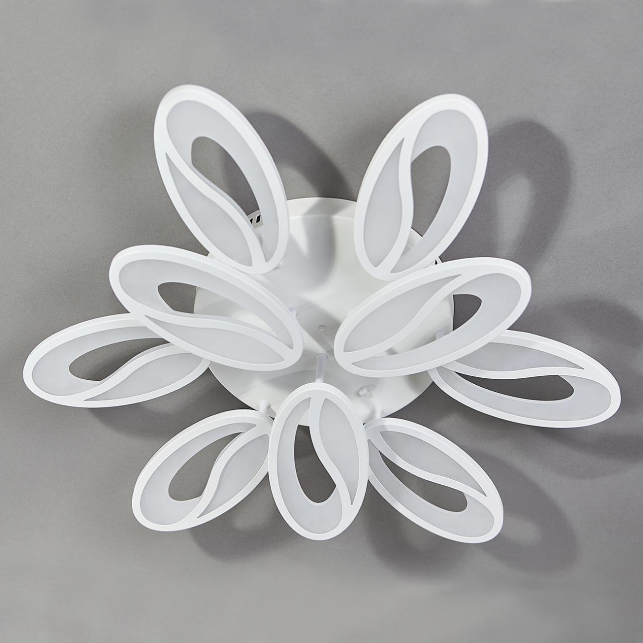 Изображение товара Люстра потолочная Escada Grain с пультом управление 35м2 нейтральный белый свет LED