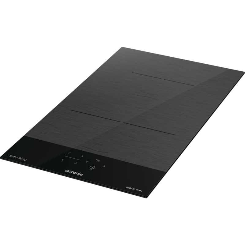 Изображение товара Индукционная варочная панель Gorenje BI3DA-BI 30 см 2 конфорки черный