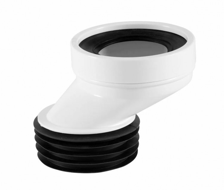 Изображение товара Присоединение к унитазу со смещением d 110 мм из полипропилена