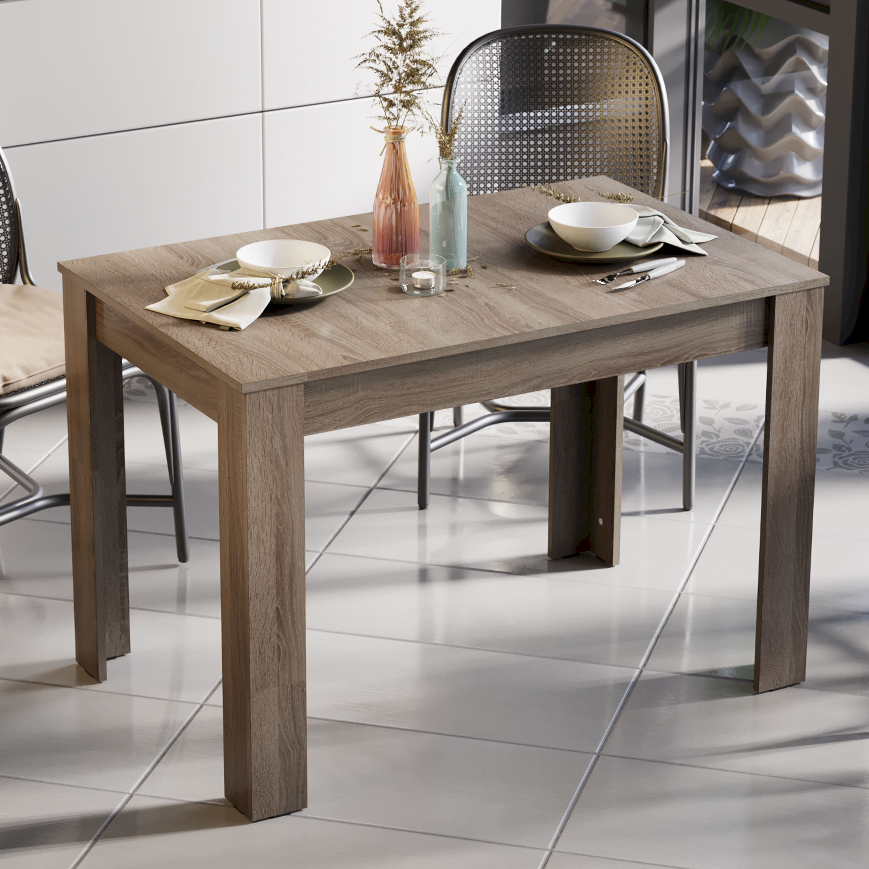 Изображение товара Обеденный стол Трия Ганновер 75x71x16 см современный дизайн Россия