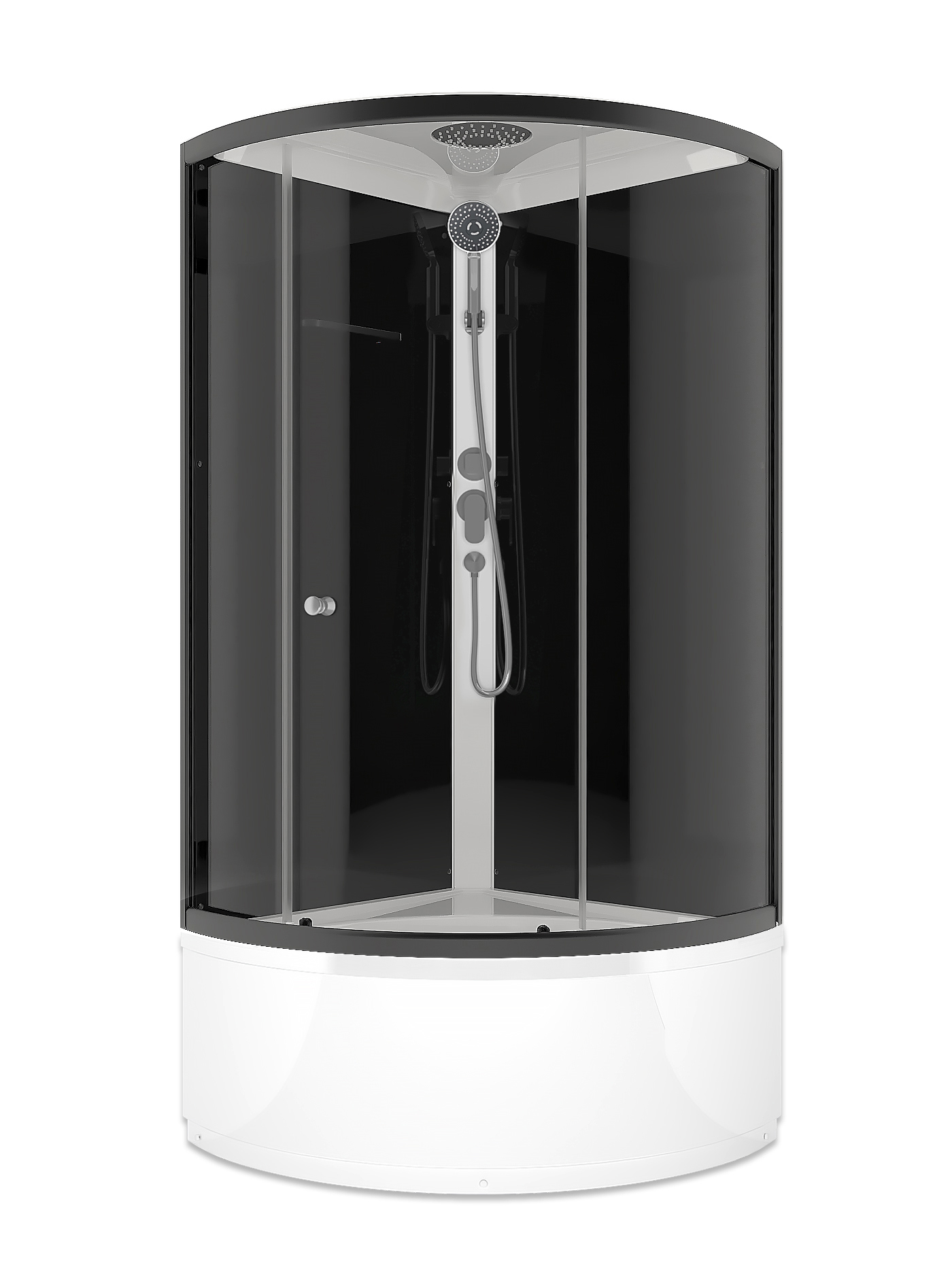 Изображение товара Душевая кабина Domani-Spa Simple 90x90 см черная