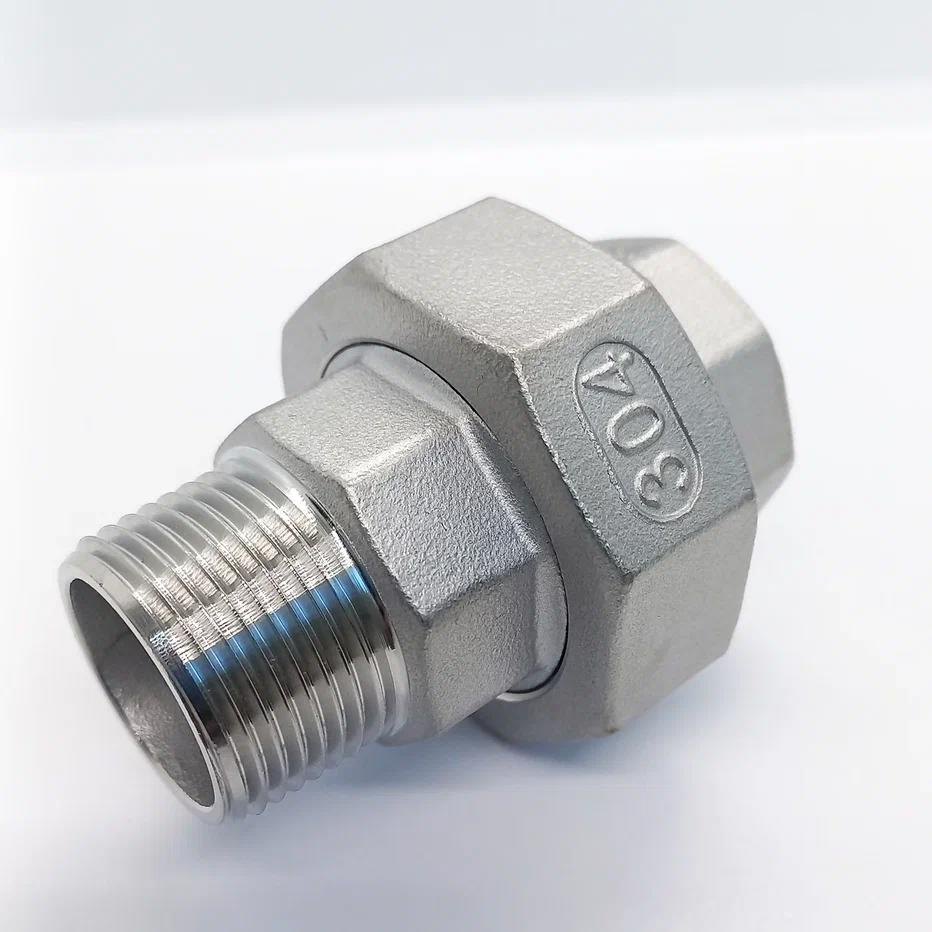 Изображение товара Американка прямая Ifitting 2"x2" НР-ВР нержавеющая сталь MG-ADM50/4