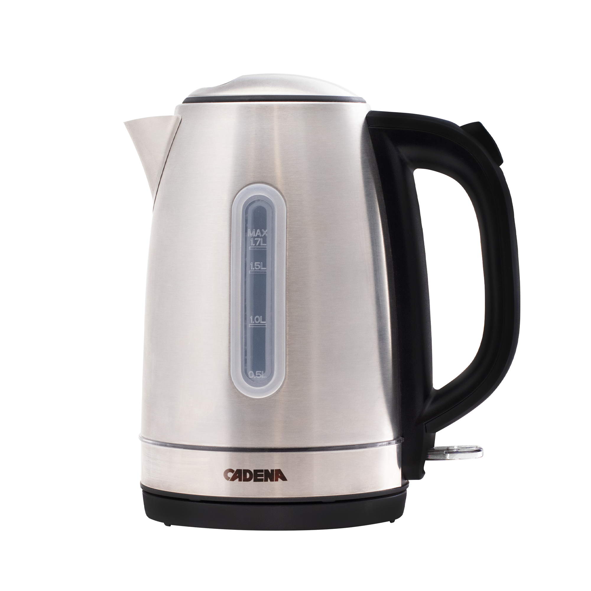 Изображение товара Электрический чайник 1.7 л Cadena KE01401ZA-GS-1 металл цвет черный