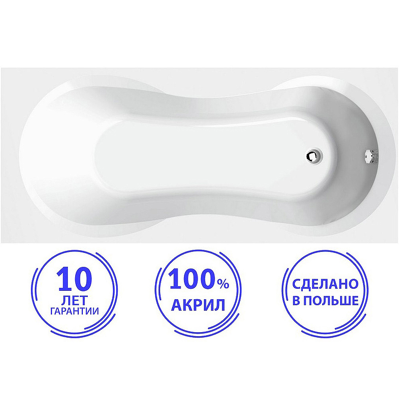 Изображение товара Прямоугольная ванна C-BATH CBQ006004 акрил 150x70см