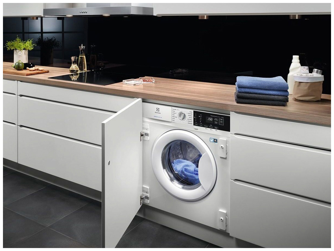 Изображение товара Встраиваемая стиральная машина Electrolux EWN7F447WI 7 кг с паром и таймером