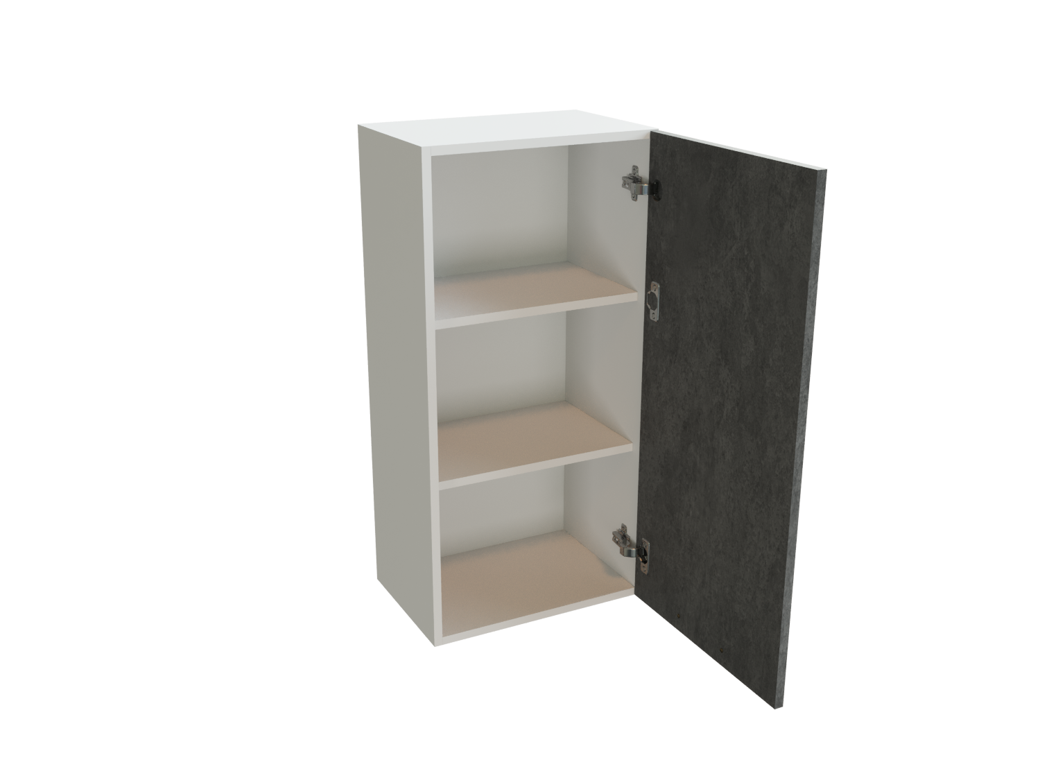 Изображение товара Навесной шкаф Сурская Мебель ММК-00002400 для кухни бетон 45x92x45 см