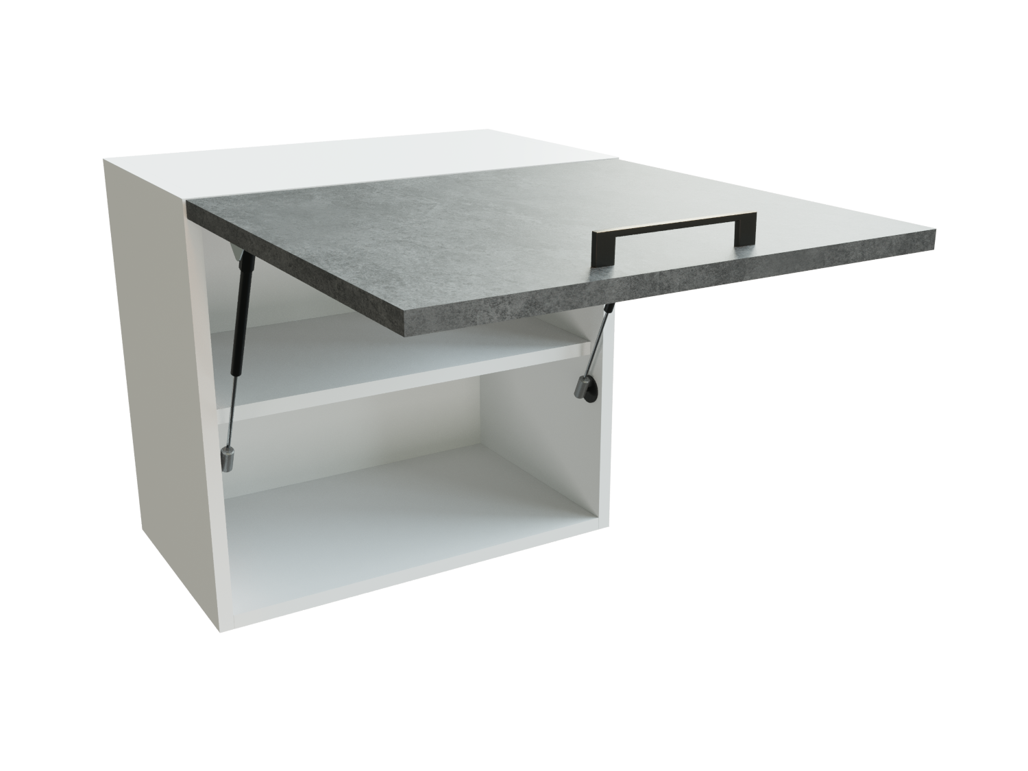 Изображение товара Навесной шкаф Сурская Мебель ММК-00002413 50x46x50 см бетон лаконичный дизайн