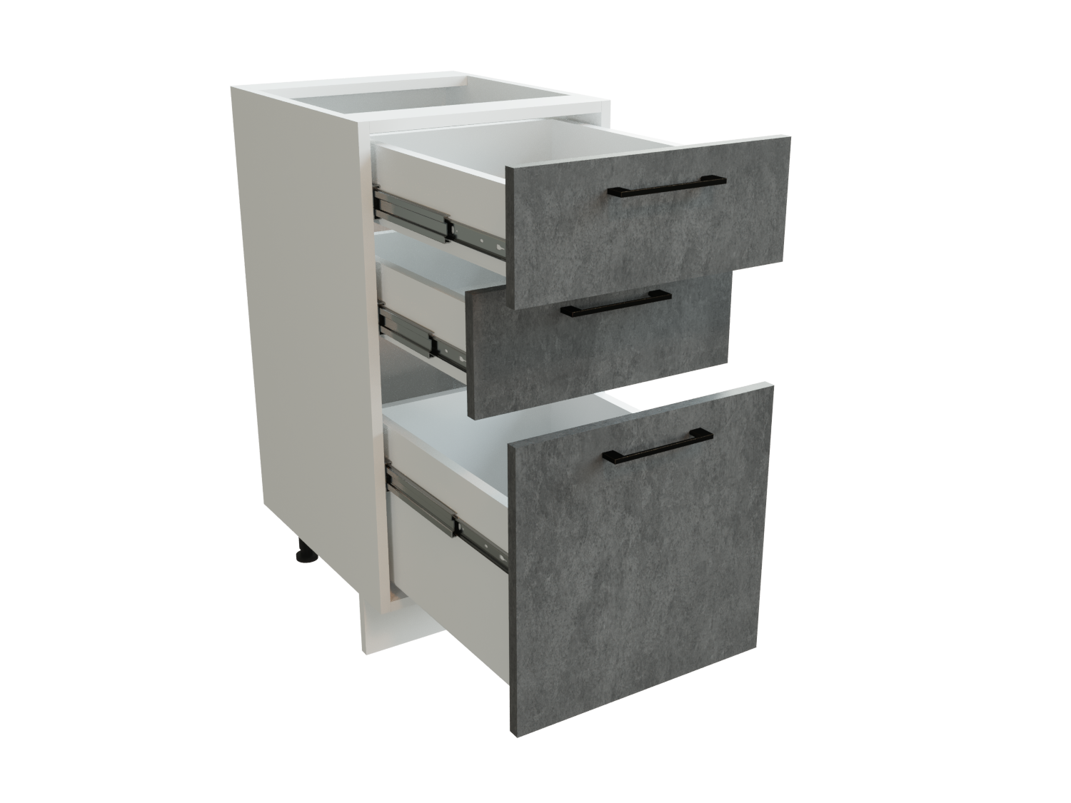 Изображение товара Напольный шкаф Сурская Мебель ММК-00002437 40x81.60x40 см цвет бетон