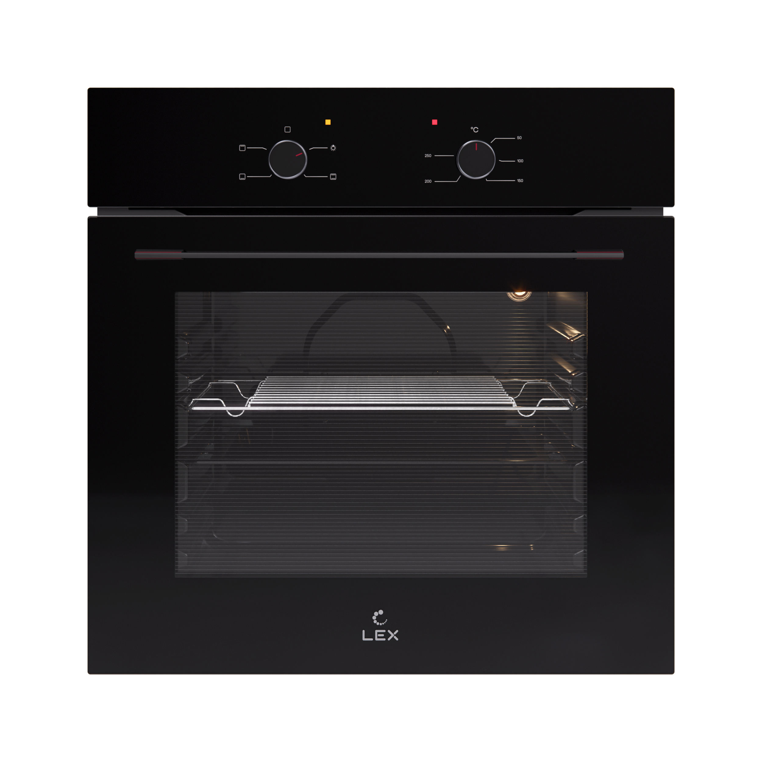 Изображение товара Электрический духовой шкаф Lex EDM 045 BBL 59.5х59.5х53 см цвет черный