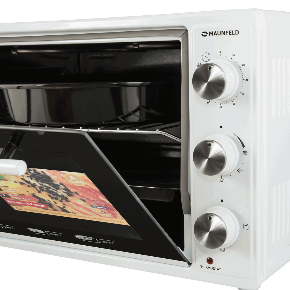 Изображение товара Электропечь MAUNFELD 270647 36 л 1300 Вт белая с режимами таймера и автоотключения