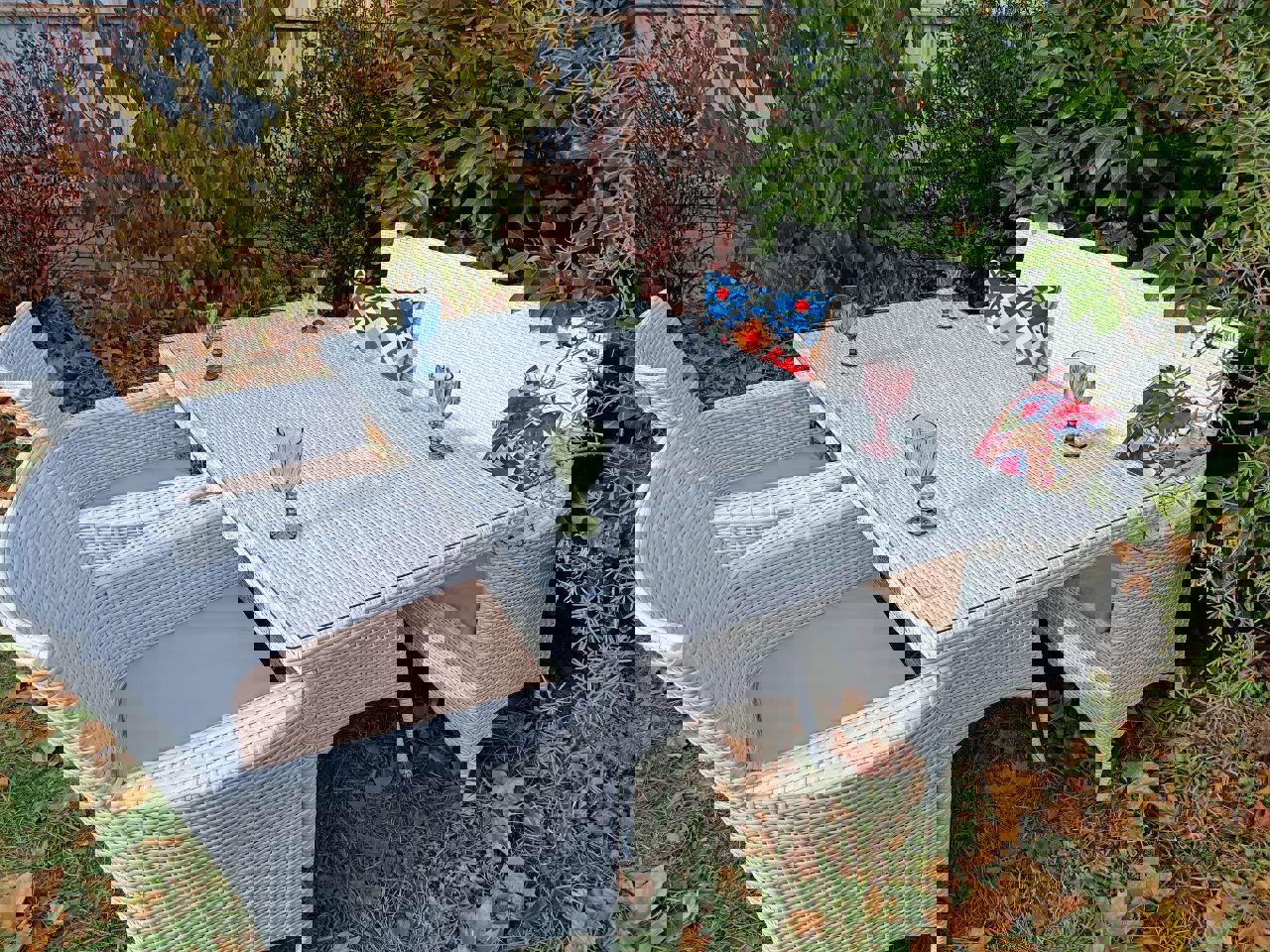 Изображение товара Набор садовой мебели для обеда Sunset sm-3028 искусственный ротанг