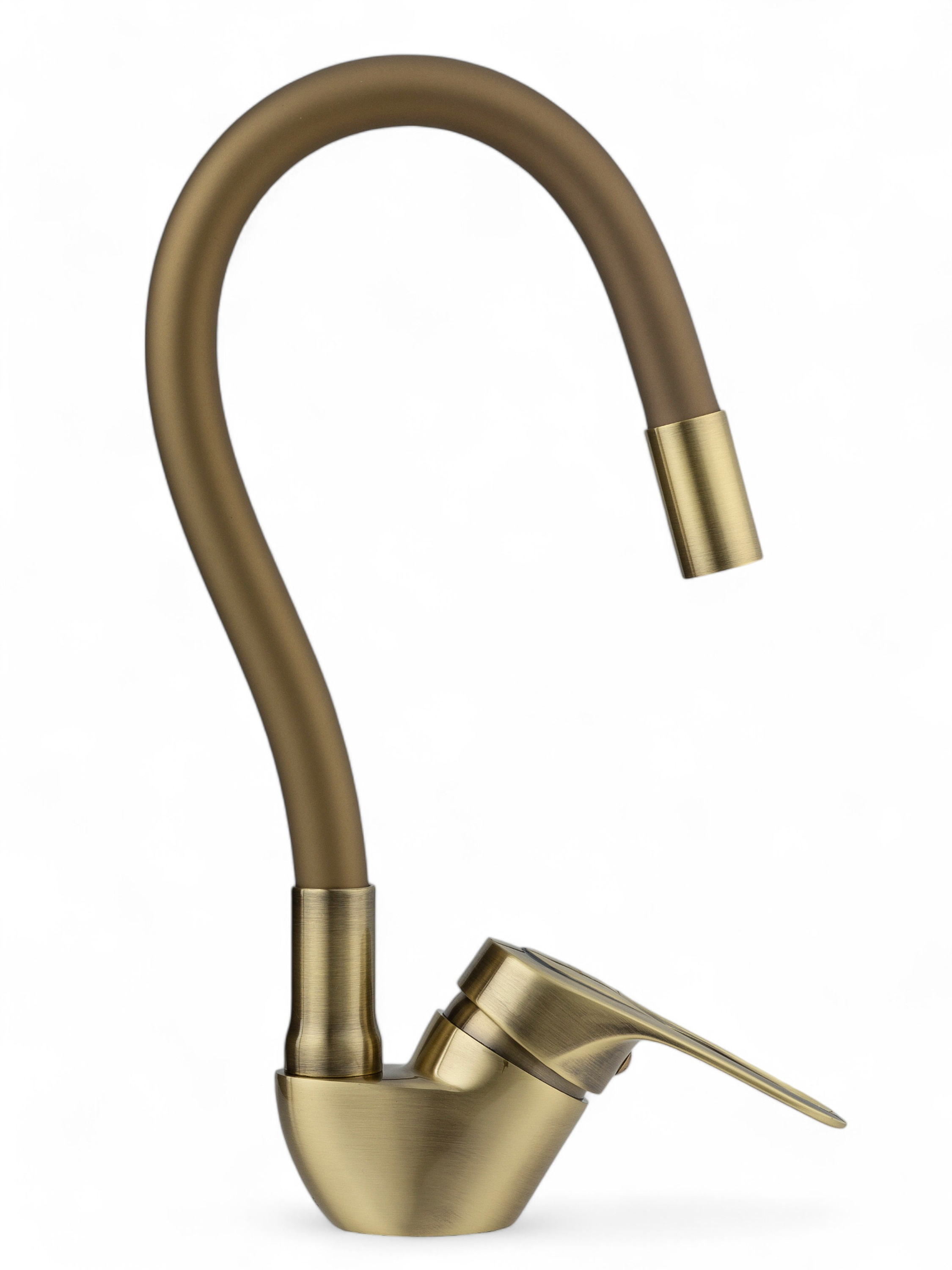 Изображение товара Смеситель для кухни Aloute A3193Q гибкий излив 17 см цвет медный