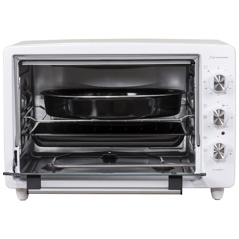 Изображение товара Электропечь 1300 Вт Schaub lorenz 270241 48x32.5x35.6 см цвет белый