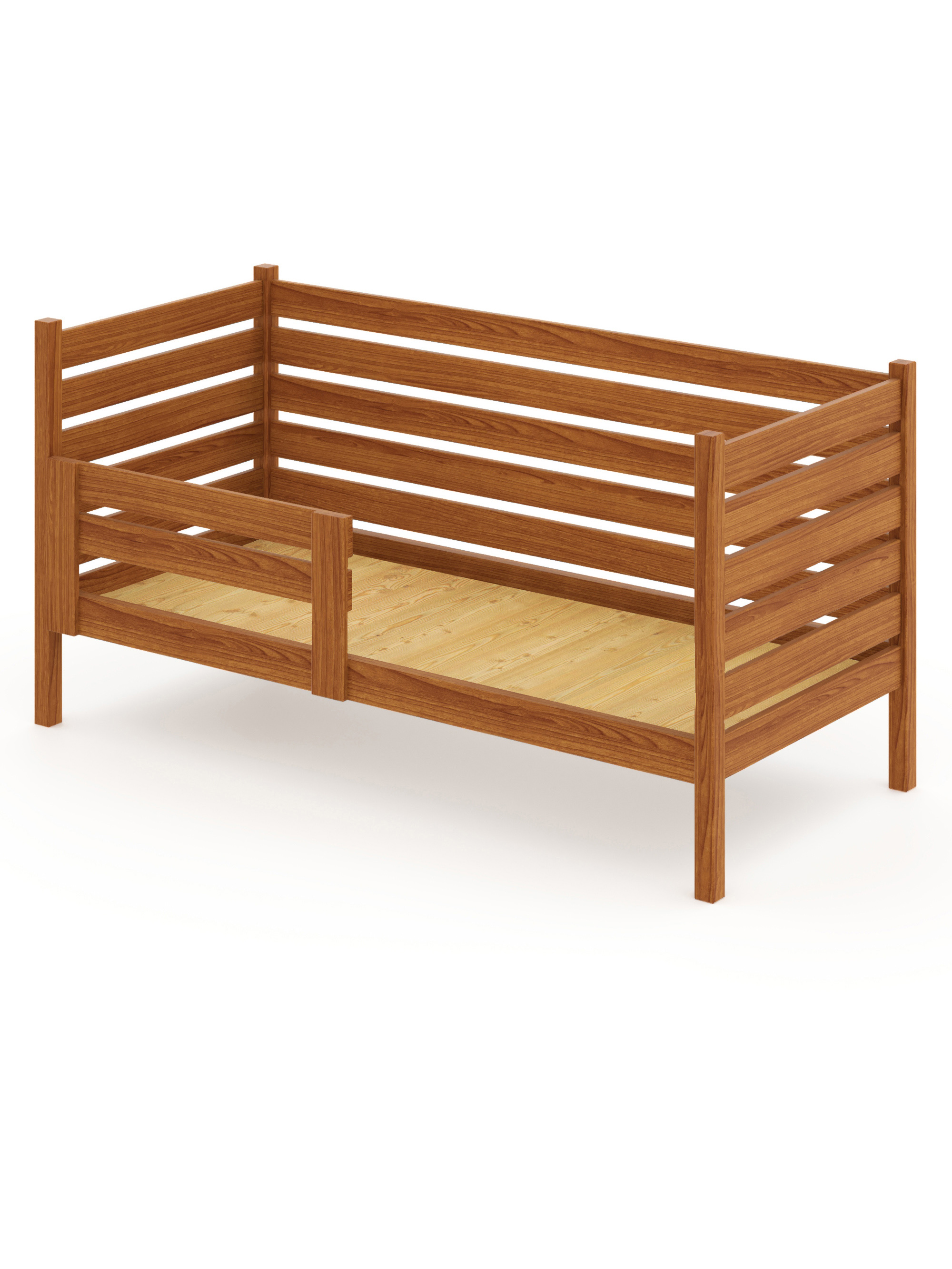 Изображение товара Кровать Solarius Det-spin70-180olha-full-2yash 80 x 101 x 190 см сосна цвет бежевый