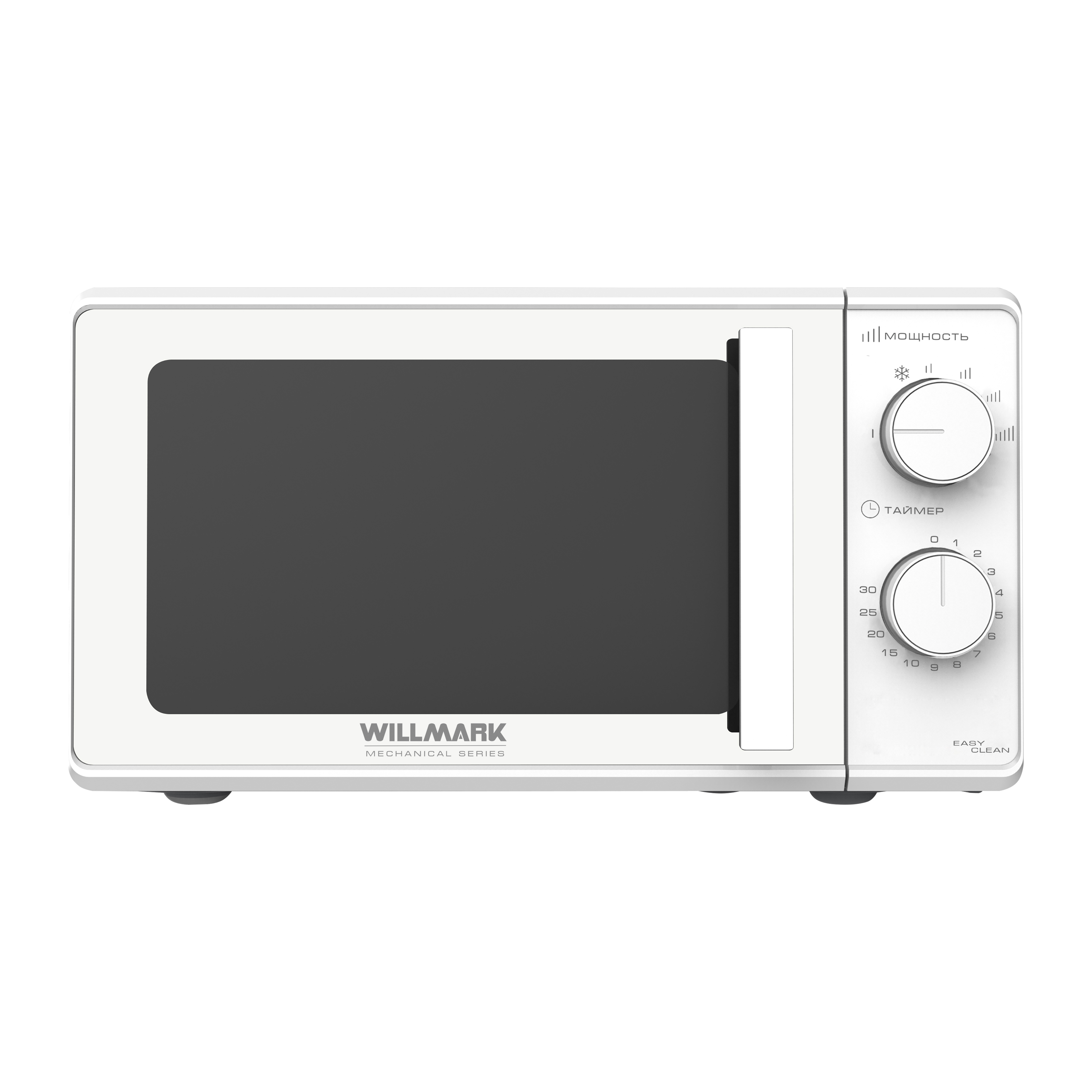 Изображение товара Отдельностоящая микроволновая печь Willmark WMO-203GMW 20 л 44.6x24.3x31 см цвет белый