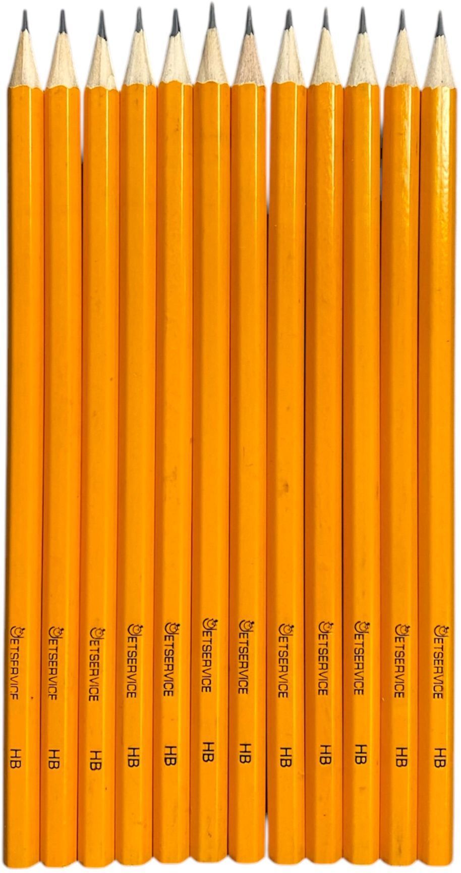 Изображение товара Карандаш Jetservice 3012-18 черный 12 шт - универсальный художественный инструмент