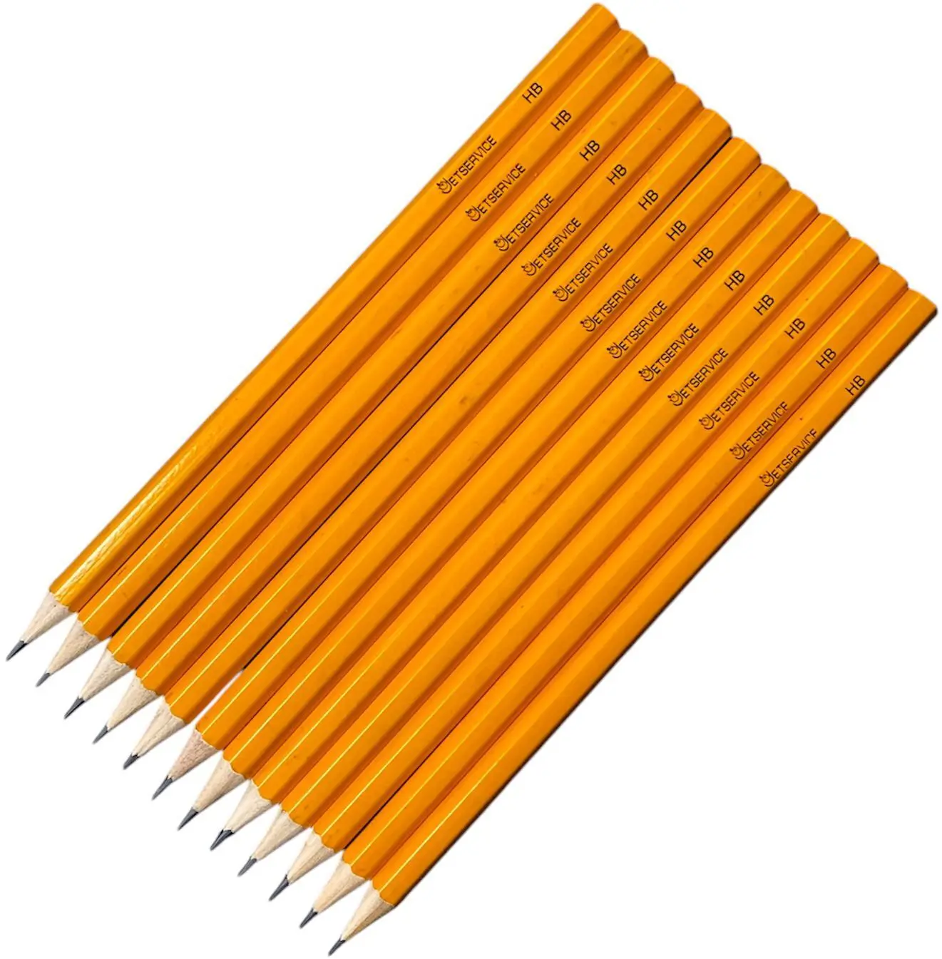 Карандаш Jetservice 3012-18 черный,12 шт. - 4
