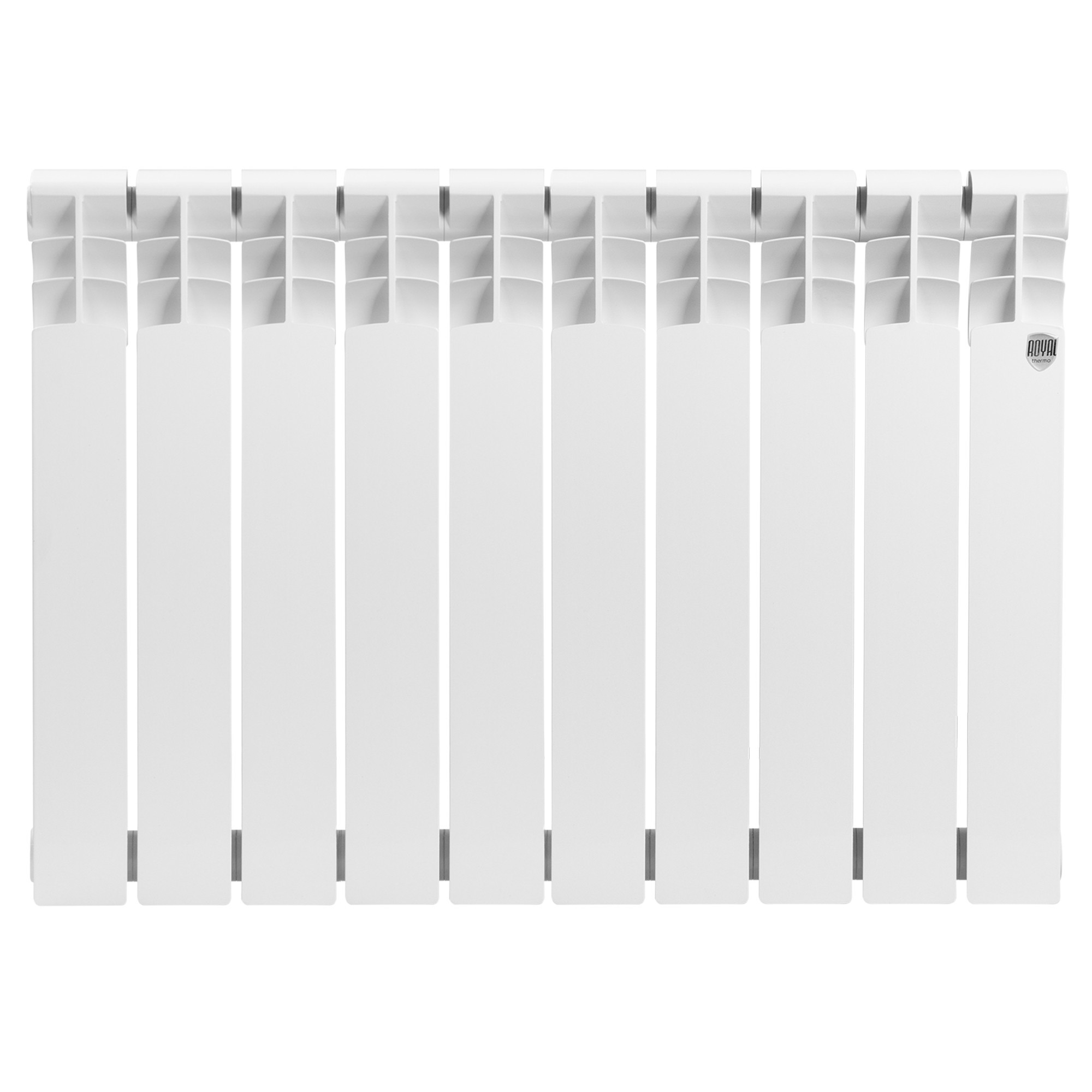 Изображение товара Секционный радиатор Royal Thermo Vittoria 2.0 10 секций боковое подключение белый