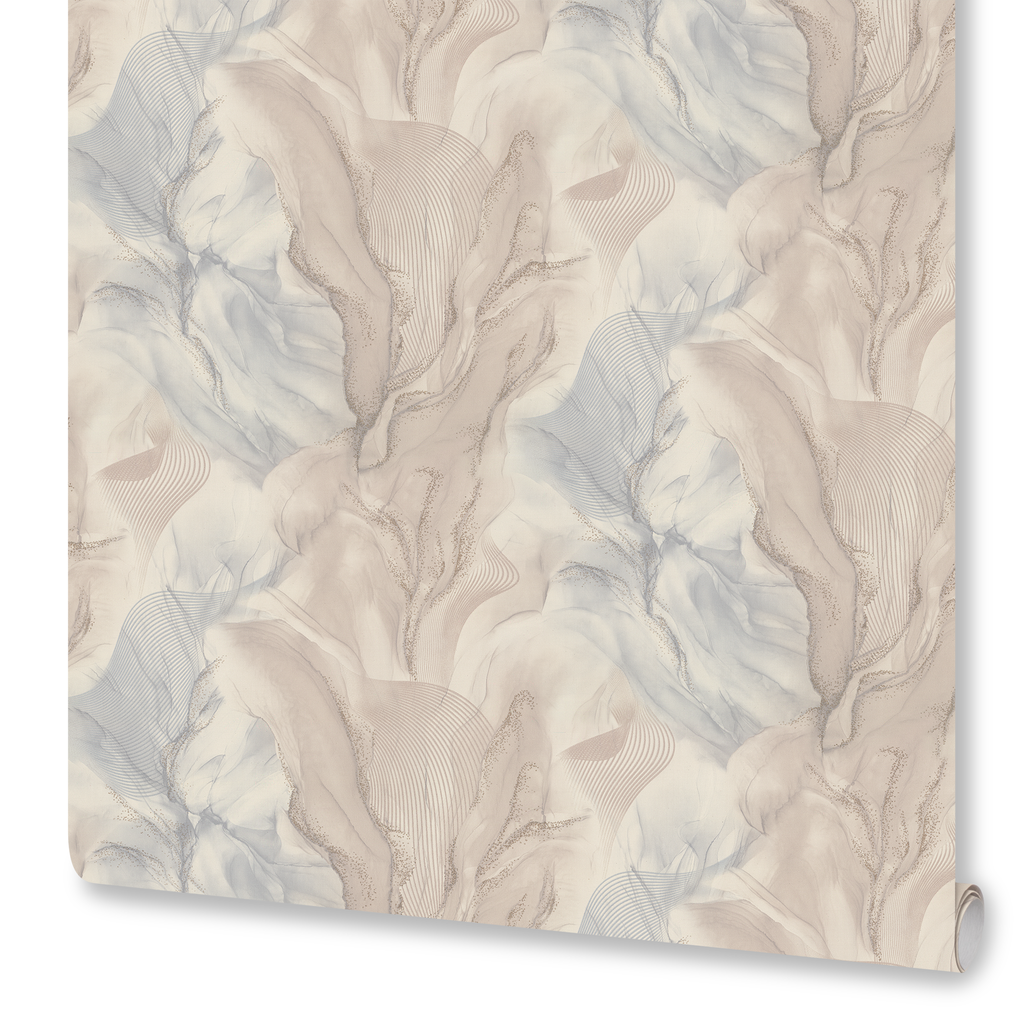 Изображение товара Обои флизелиновые Ornamy Euphoria коричневые 1.06 м OR8077-12