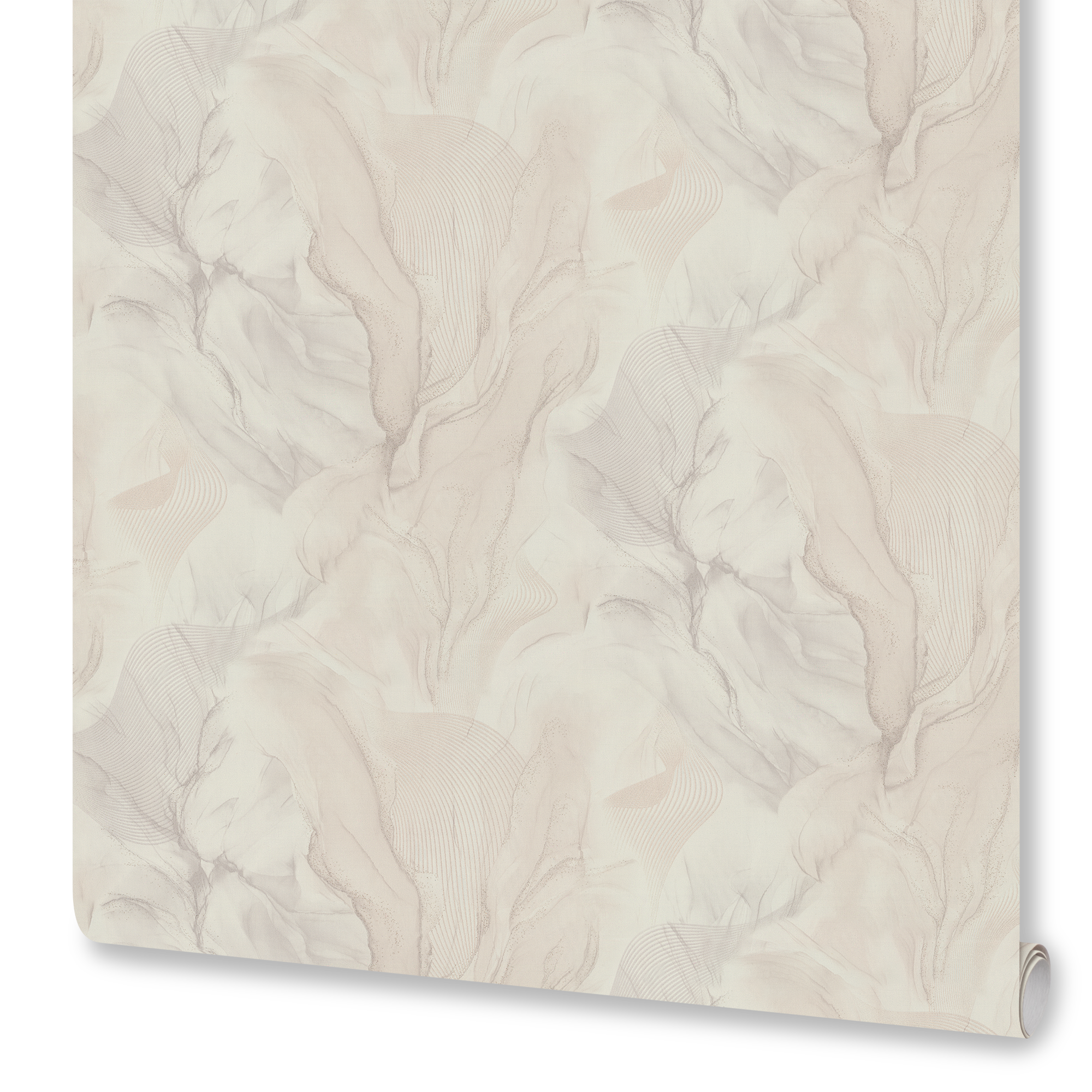 Изображение товара Обои флизелиновые Ornamy Euphoria бежевые 1.06 м OR8077-01