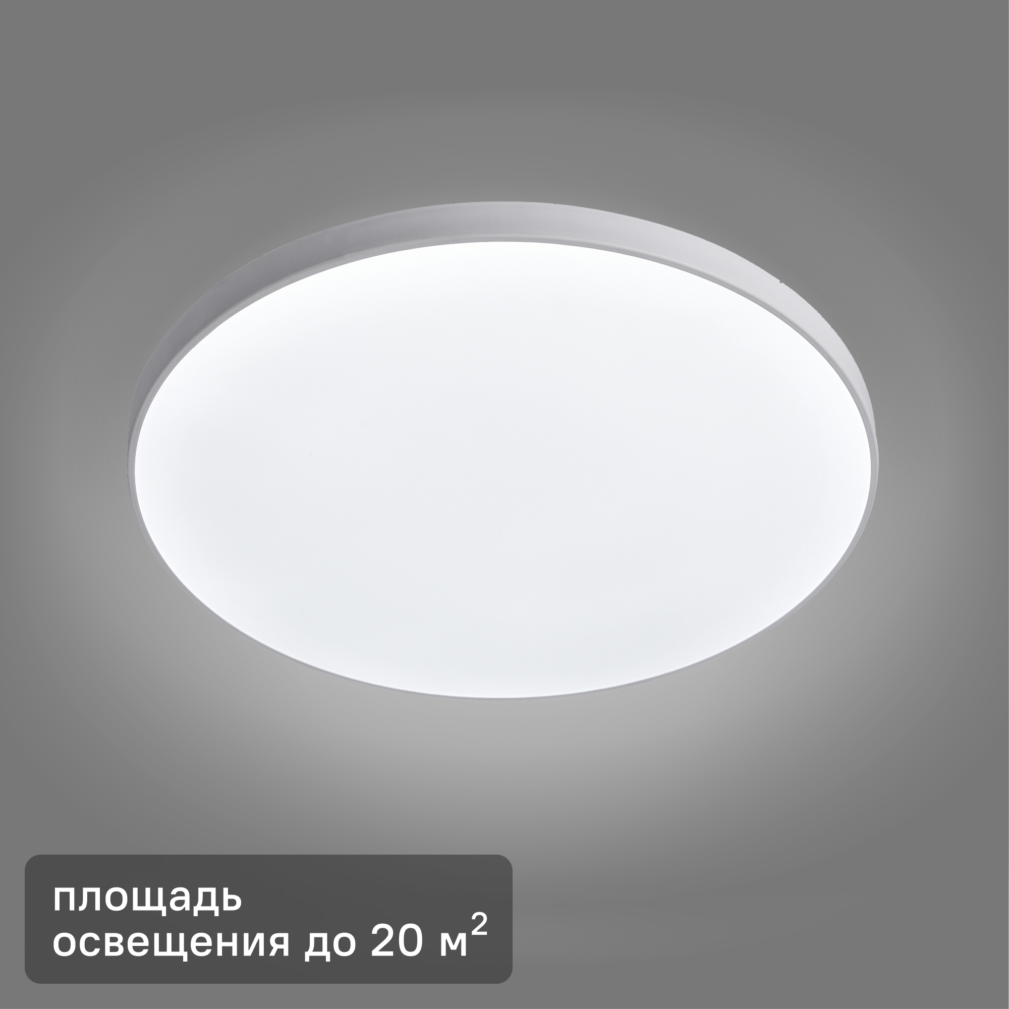 Изображение товара Настенно-потолочный светодиодный светильник Leek 40 Вт IP65 для ванной и помещений