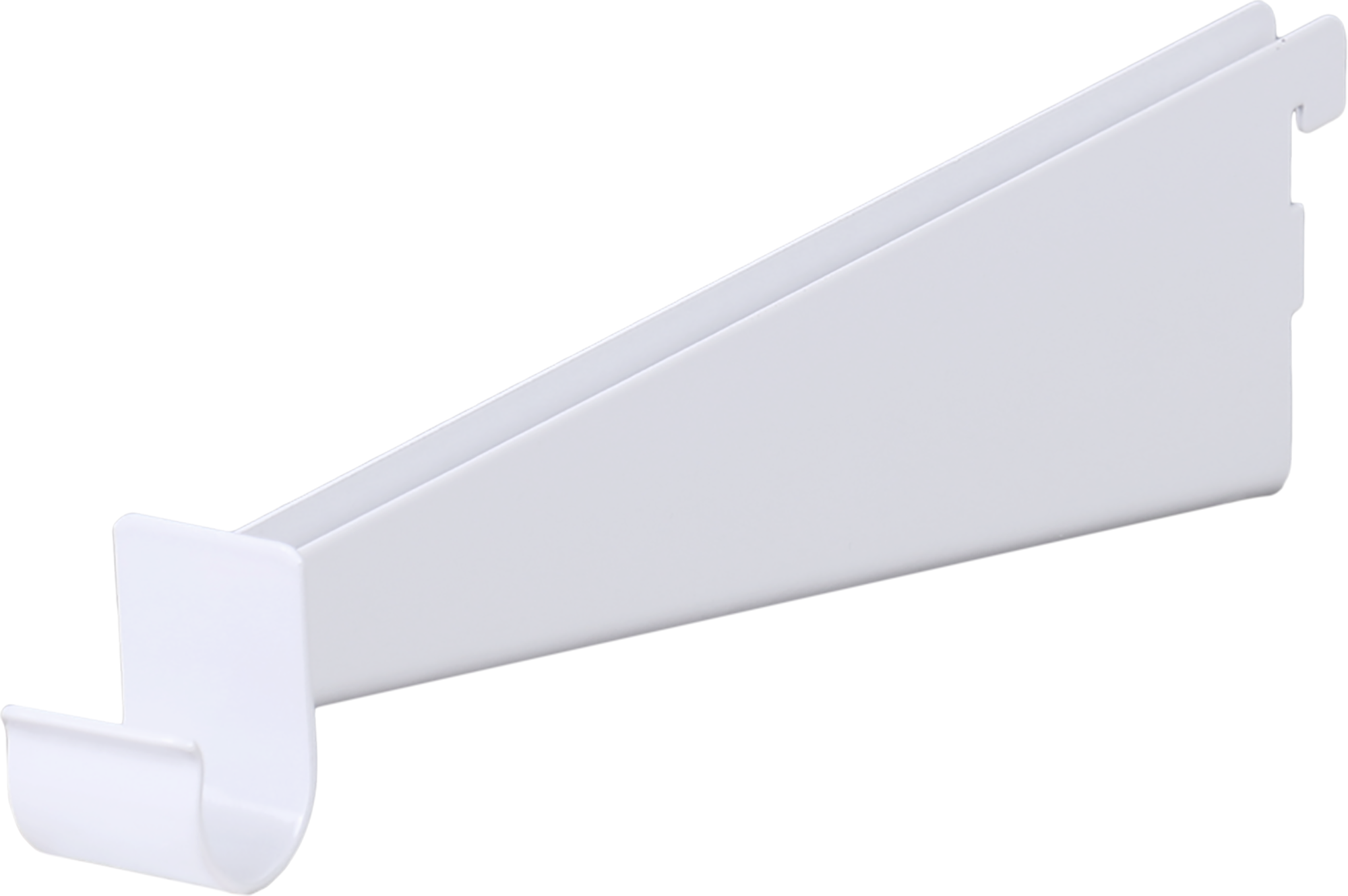 Изображение товара Кронштейн с держателем под штангу Larvij белый стальной 15 кг нагрузка