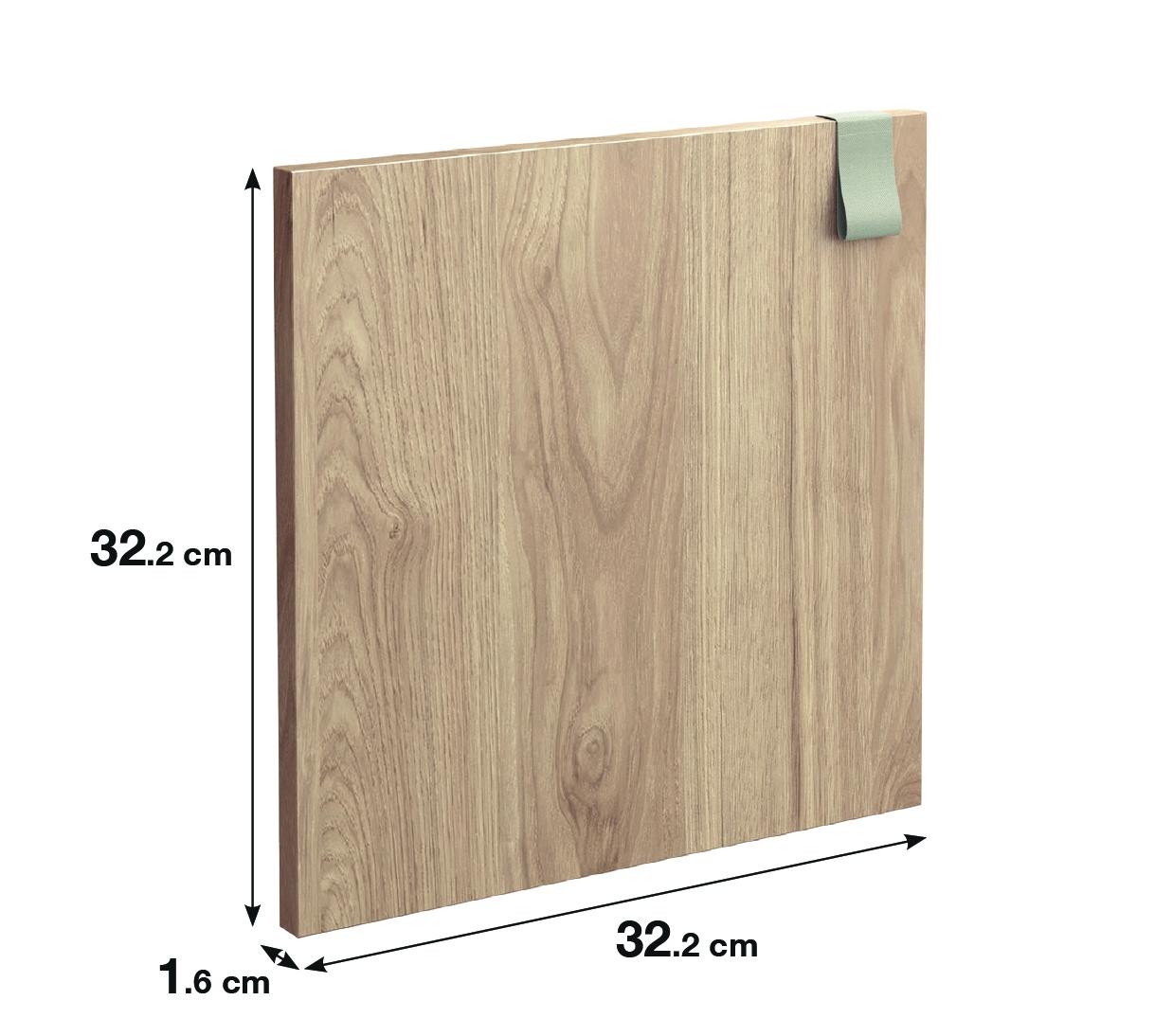 Изображение товара Фасад Spaceo KUB 32.2x32.2 см ЛДСП цвет дуб