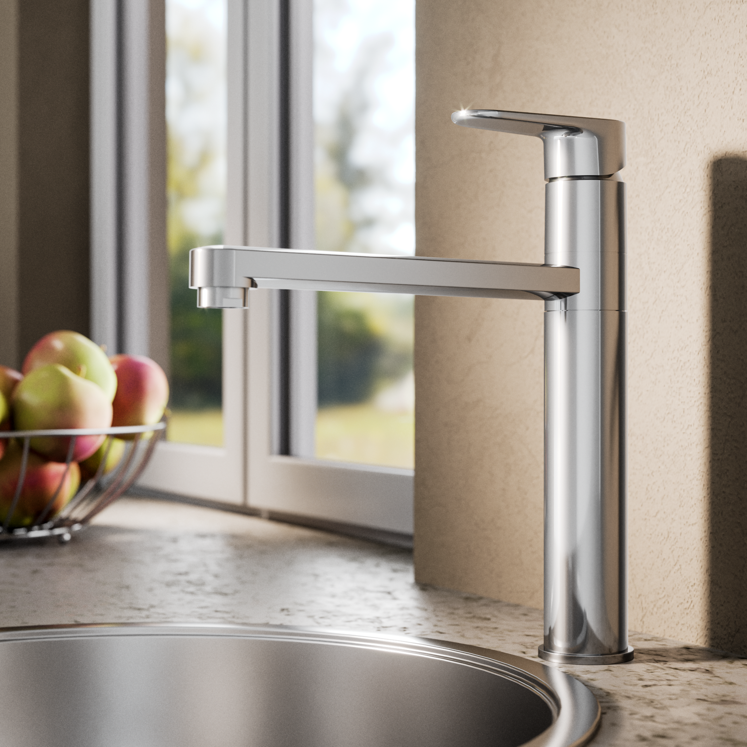 Изображение товара Кухонный смеситель Ideal Standard Cerafine O хромированный высота 28 см