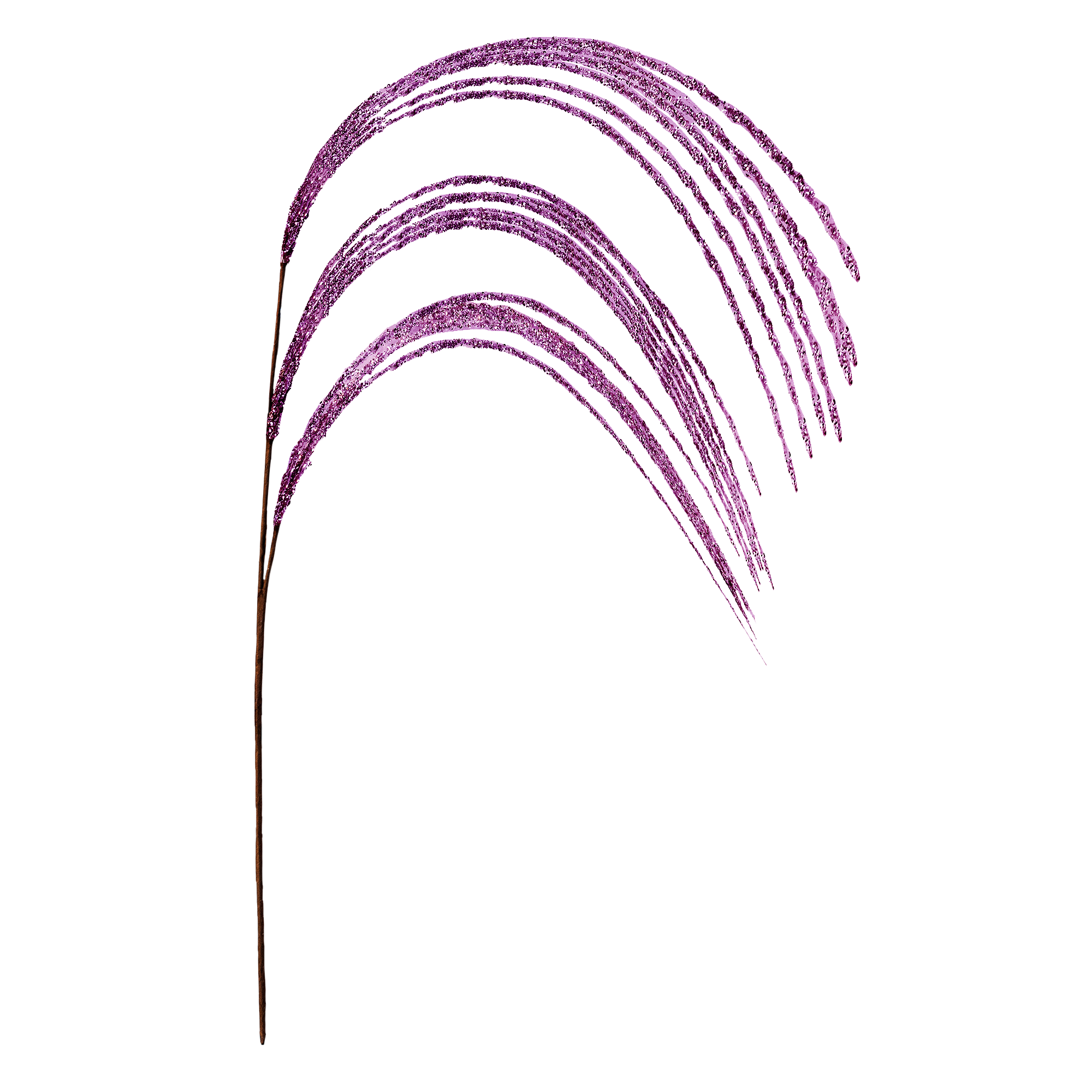 Изображение товара Декоративная ветка 97x10 см розовая для интерьера и праздников