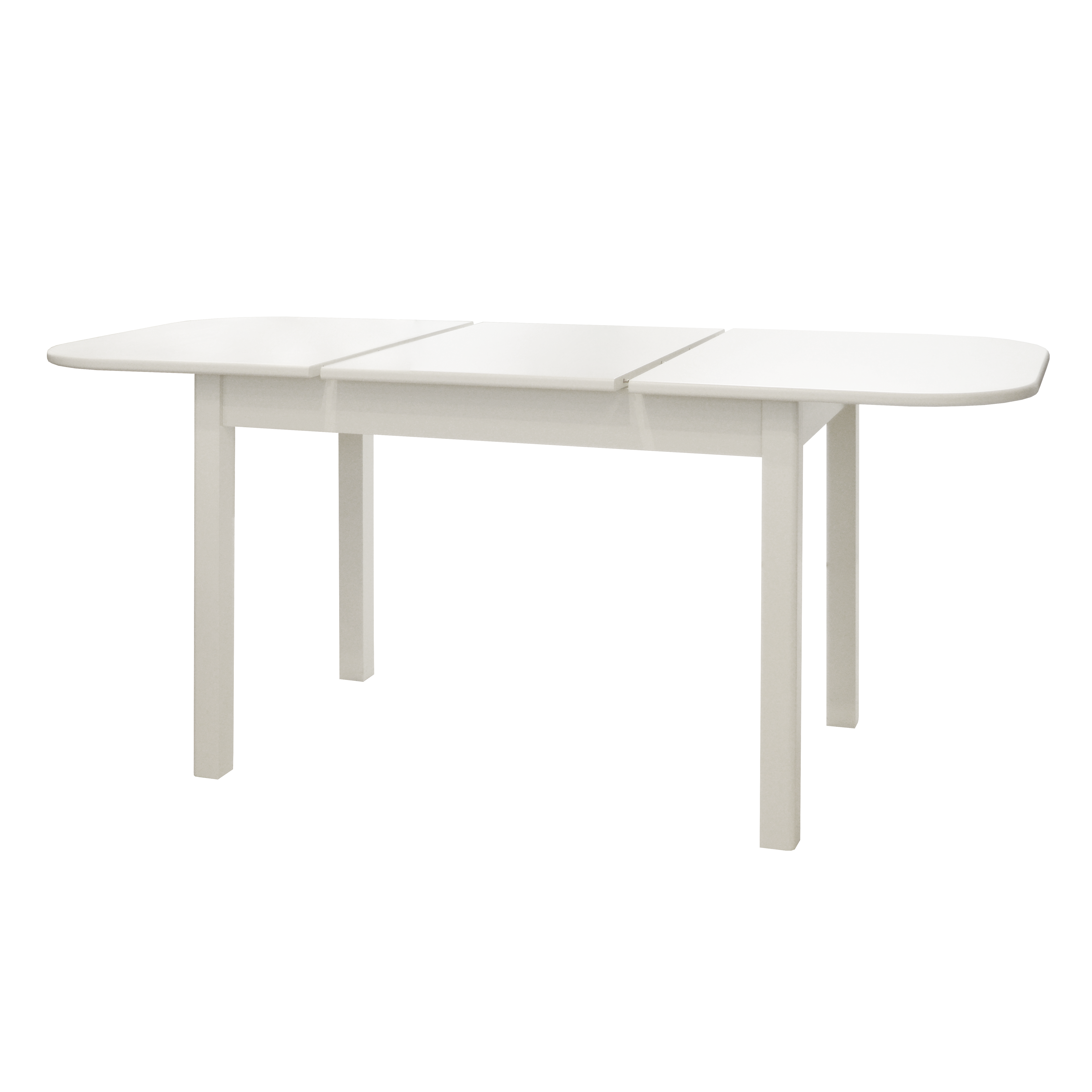 Стол кухонный овальный Delinia Тулуза 75x120 см дерево цвет белый - 2