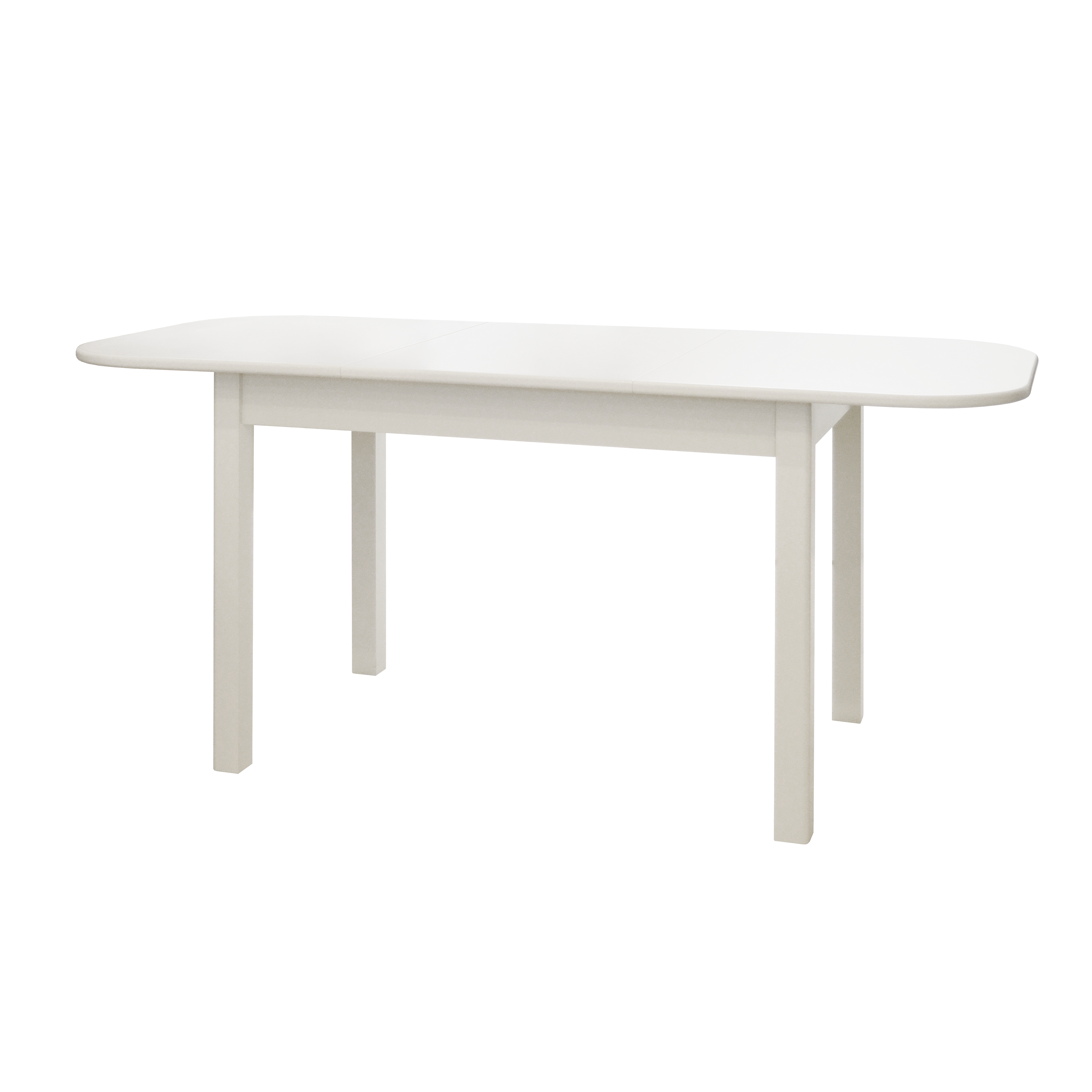 Стол кухонный овальный Delinia Тулуза 75x120 см дерево цвет белый - 3