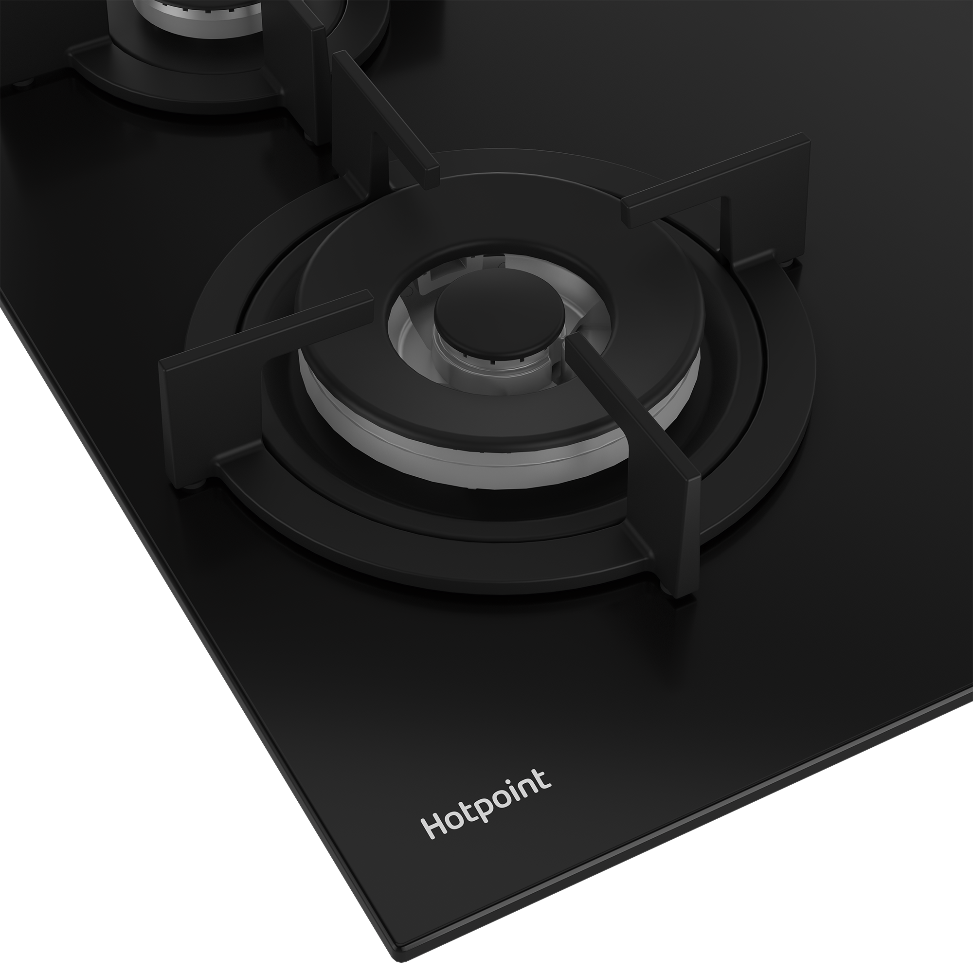 Газовая варочная панель Hotpoint HG 62I/BK 59 см 4 конфорки цвет черный - 4