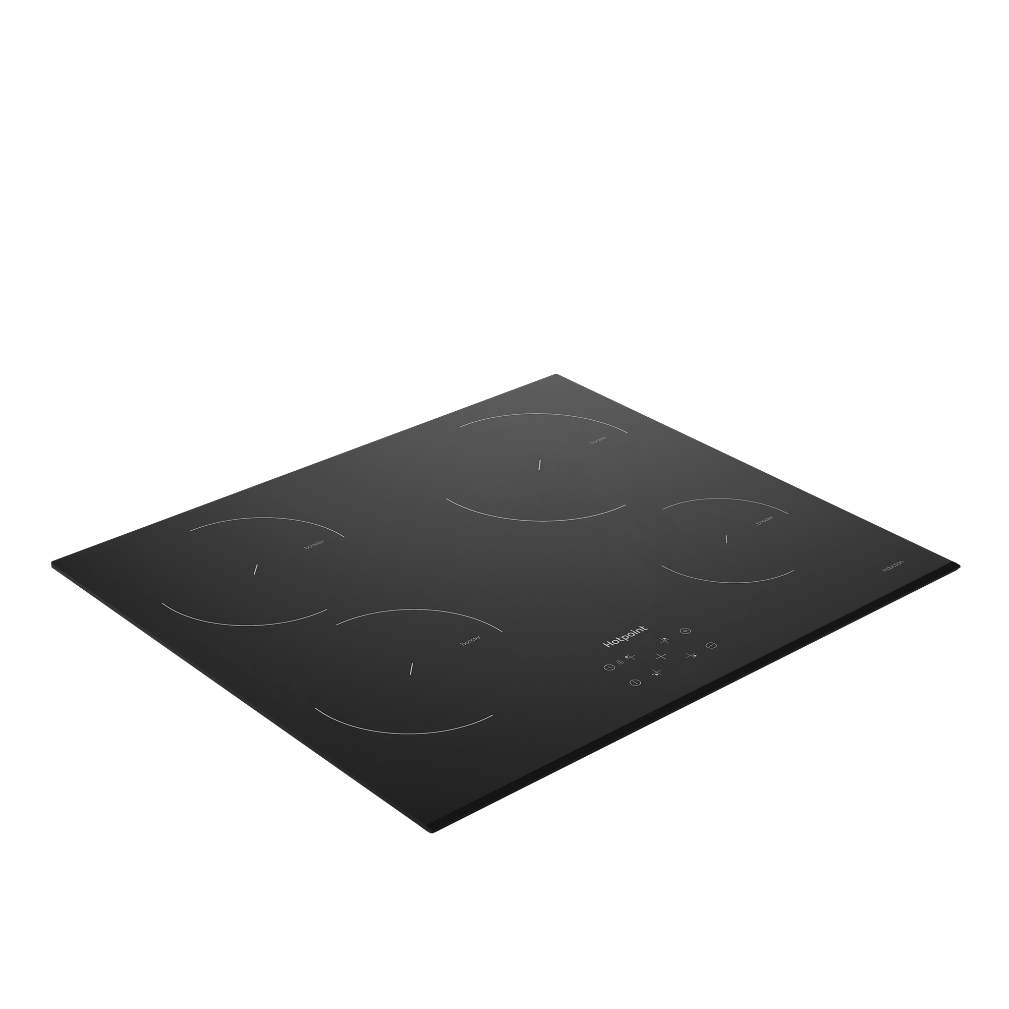 Индукционная варочная панель Hotpoint HQ 1460S BF 58 см 4 конфорки цвет черный - 1