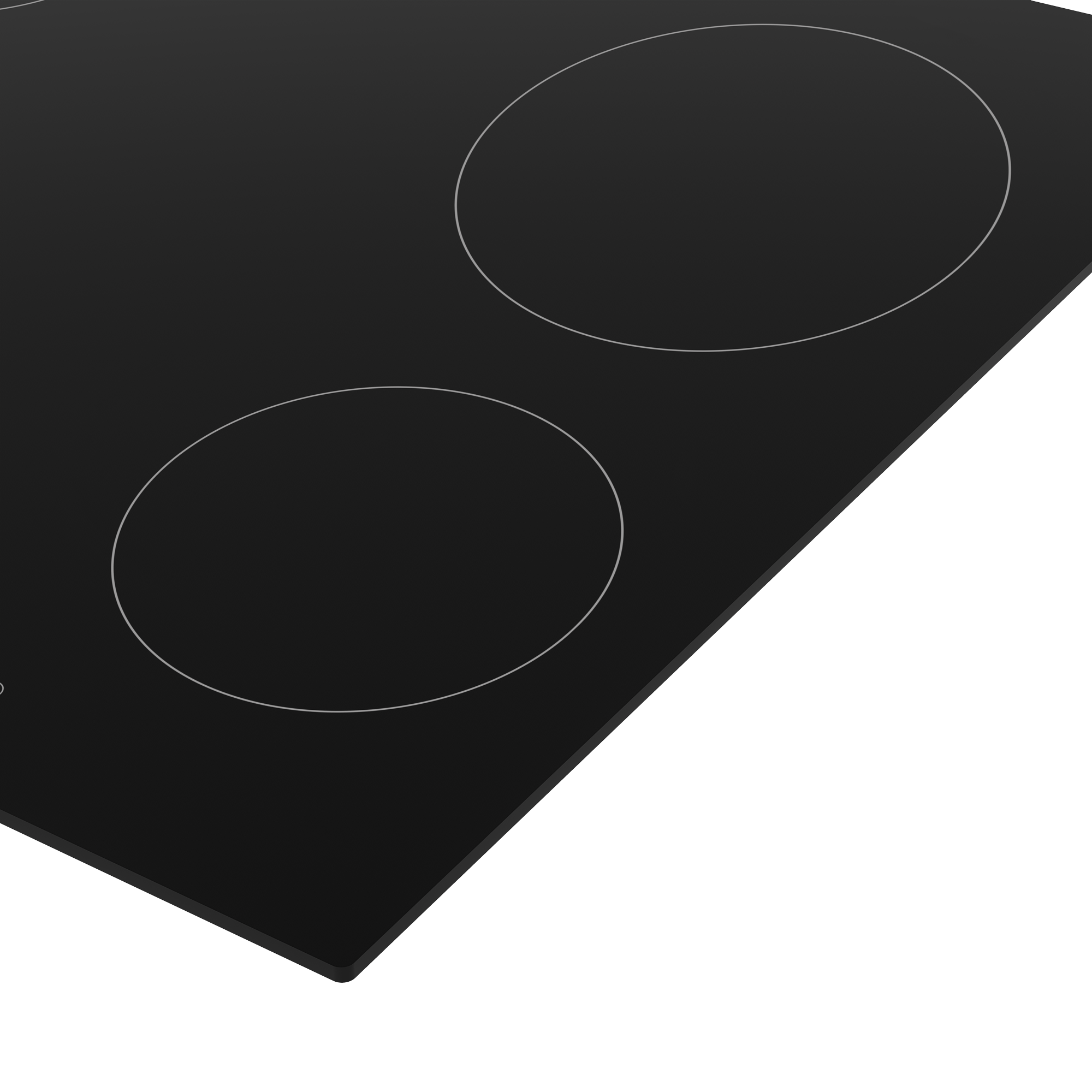 Электрическая варочная панель Hotpoint HR 6T2 C 59 см 4 конфорки цвет черный - 4