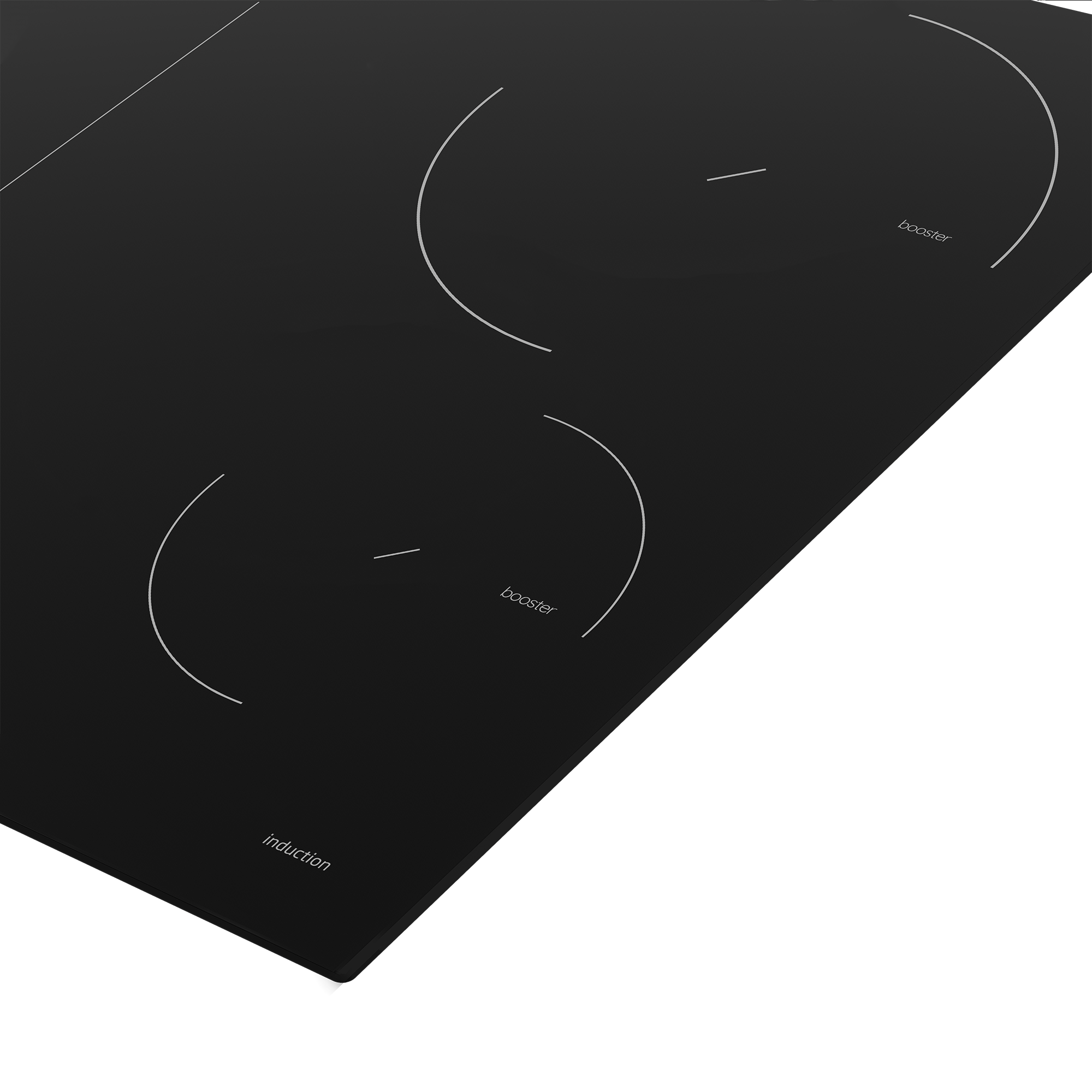 Индукционная варочная панель Hotpoint HB 1560B NE 59 см 4 конфорки цвет черный - 4