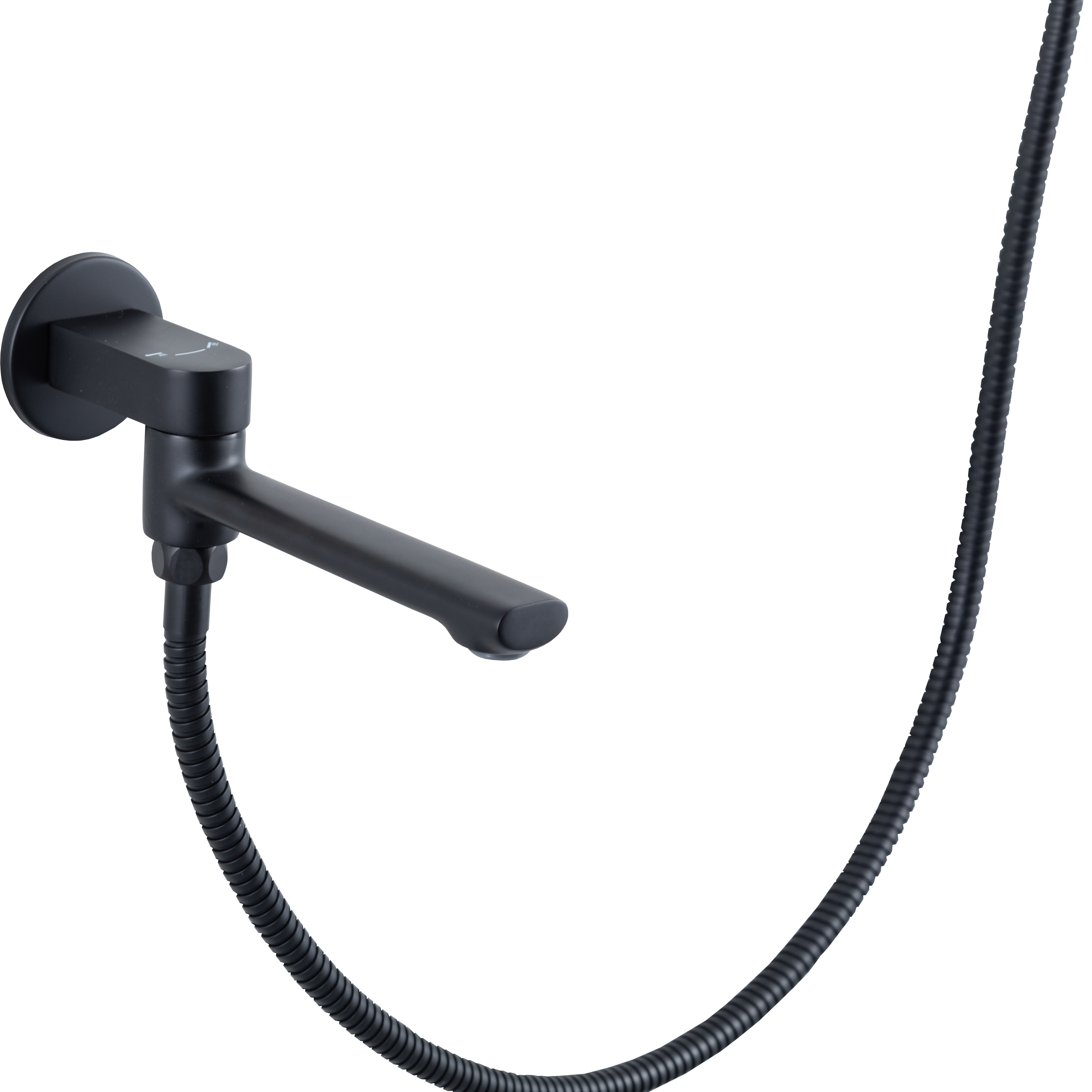 Душевая система Frap Arne F71204-6 скрытого монтажа цвет черный матовый - 1