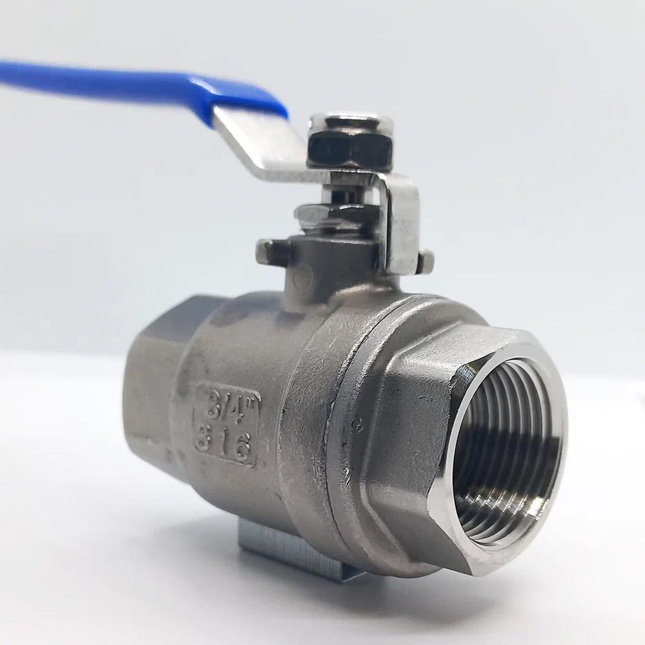 Изображение товара Кран шаровой Ifitting MG-BMH10/6 DN10 PN64 3/8 ВР нержавеющая сталь