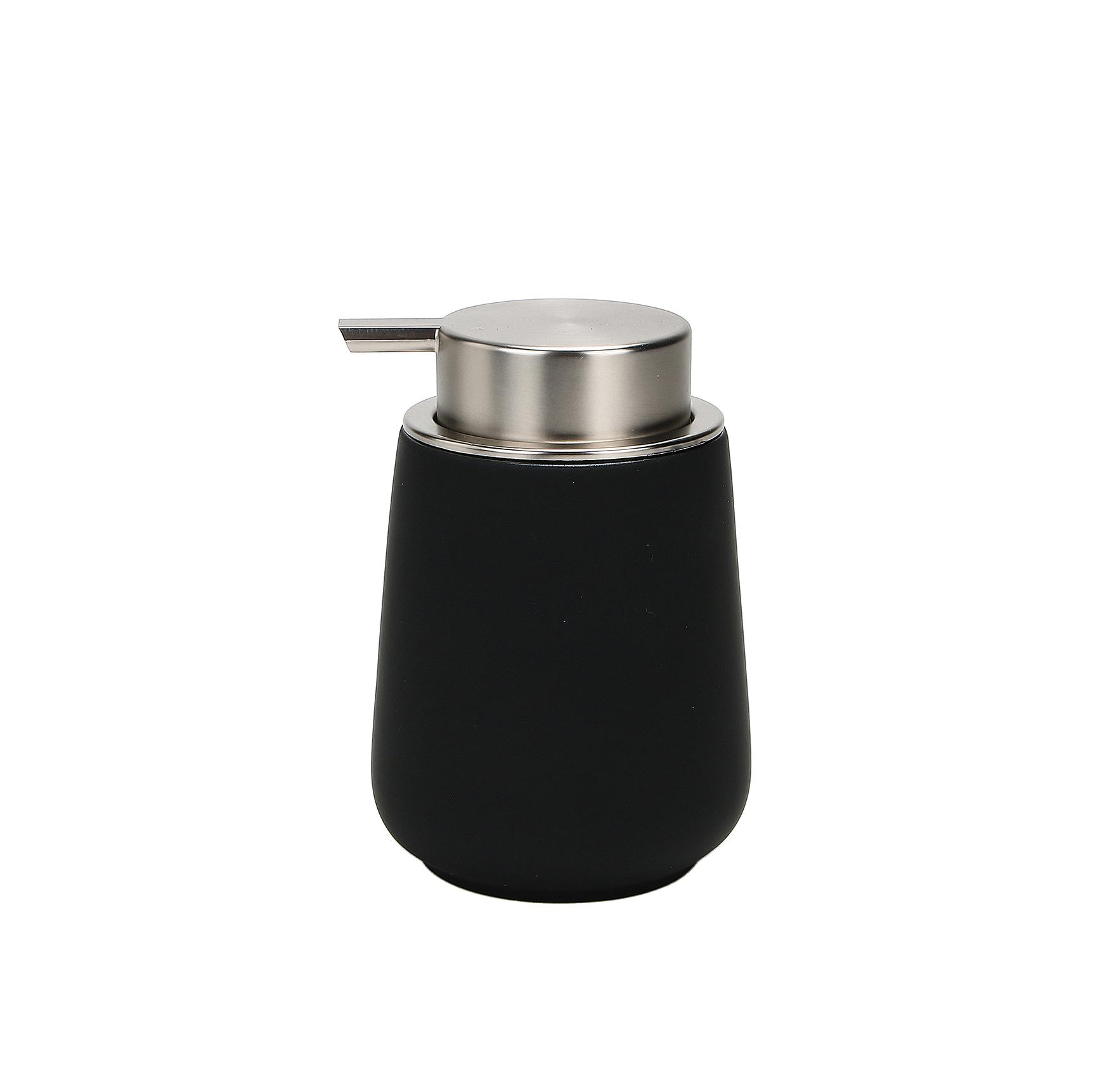 Изображение товара Дозатор для жидкого мыла Iddis Rich Black LMRBC00i46 керамика цвет черный
