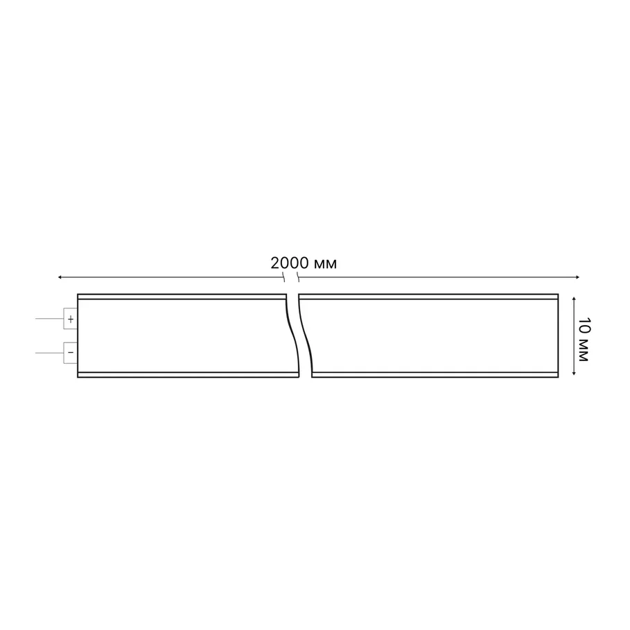 Комплект ленты светодиодной для растений Uniel SMD 2835 21 диод/15 Вт/м 230 В 10 мм 2 м красно-синий спектр фиолетовый свет - 10