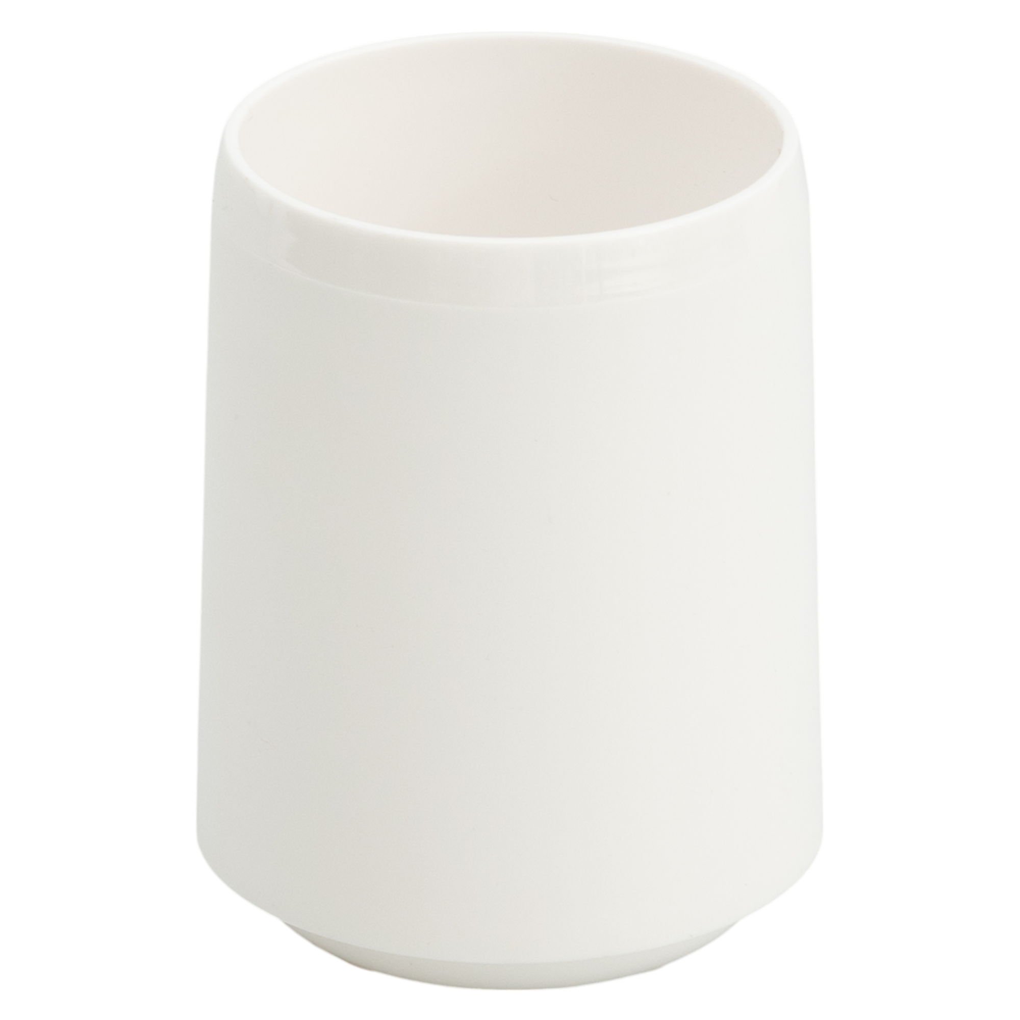 Изображение товара Стакан для зубных щеток Vidage Ливадия пластик белый универсальный для ванной комнаты