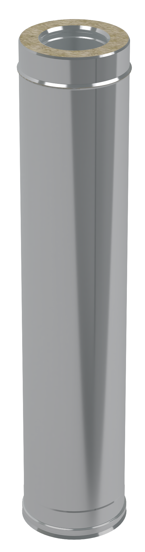 Изображение товара Сэндвич Corax 1 м для дымохода из нержавеющей стали AISI 430