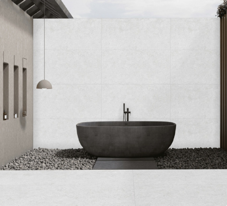 Изображение товара Керамогранит Sonex Forever Silver Matt 60x120 см с матовой поверхностью