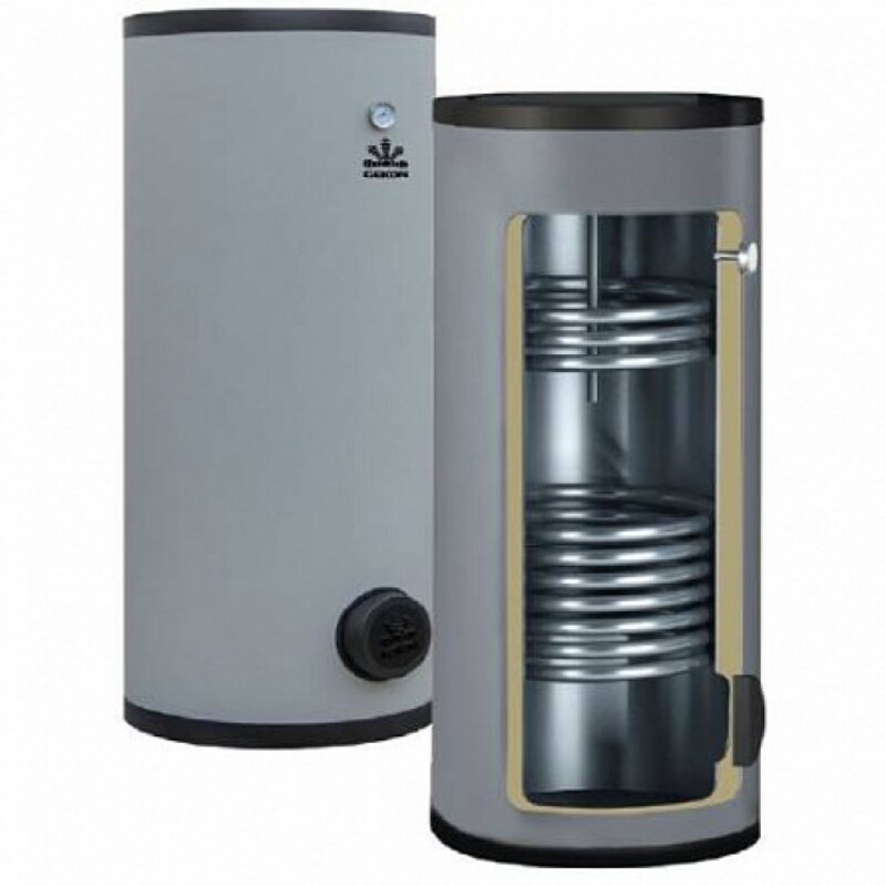 Изображение товара Бойлер косвенного нагрева Gekon HWB 400 2HE inox 400 л вертикальный для горячей воды