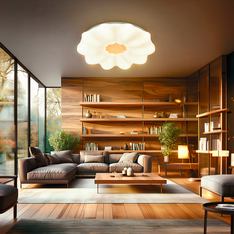 Изображение товара Настенно-потолочный светильник Rexant 650-1061 с нейтральным белым светом