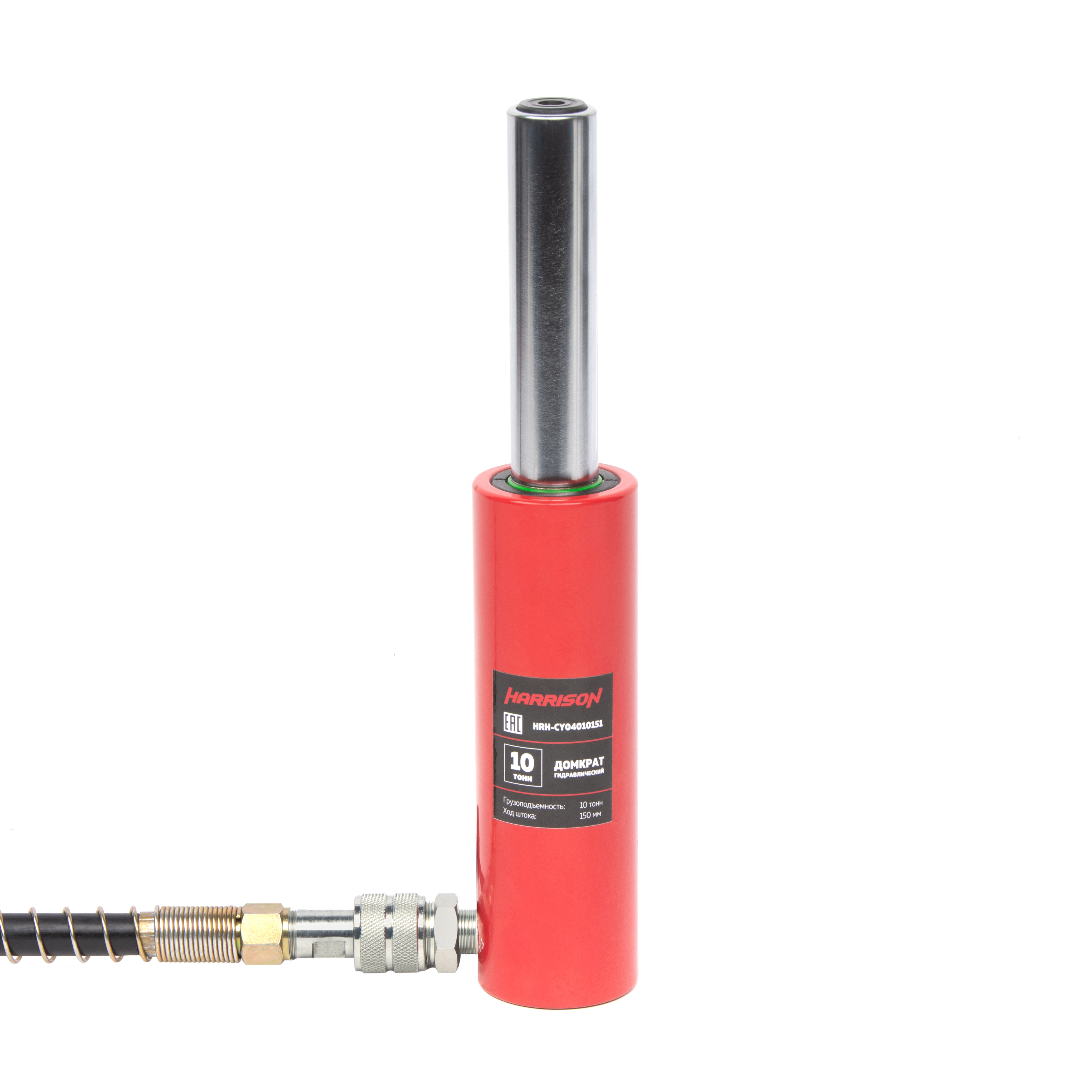 Изображение товара Домкрат бутылочный гидравлический Harrison HRH-CY04010151 до 10 т, 222-372 мм