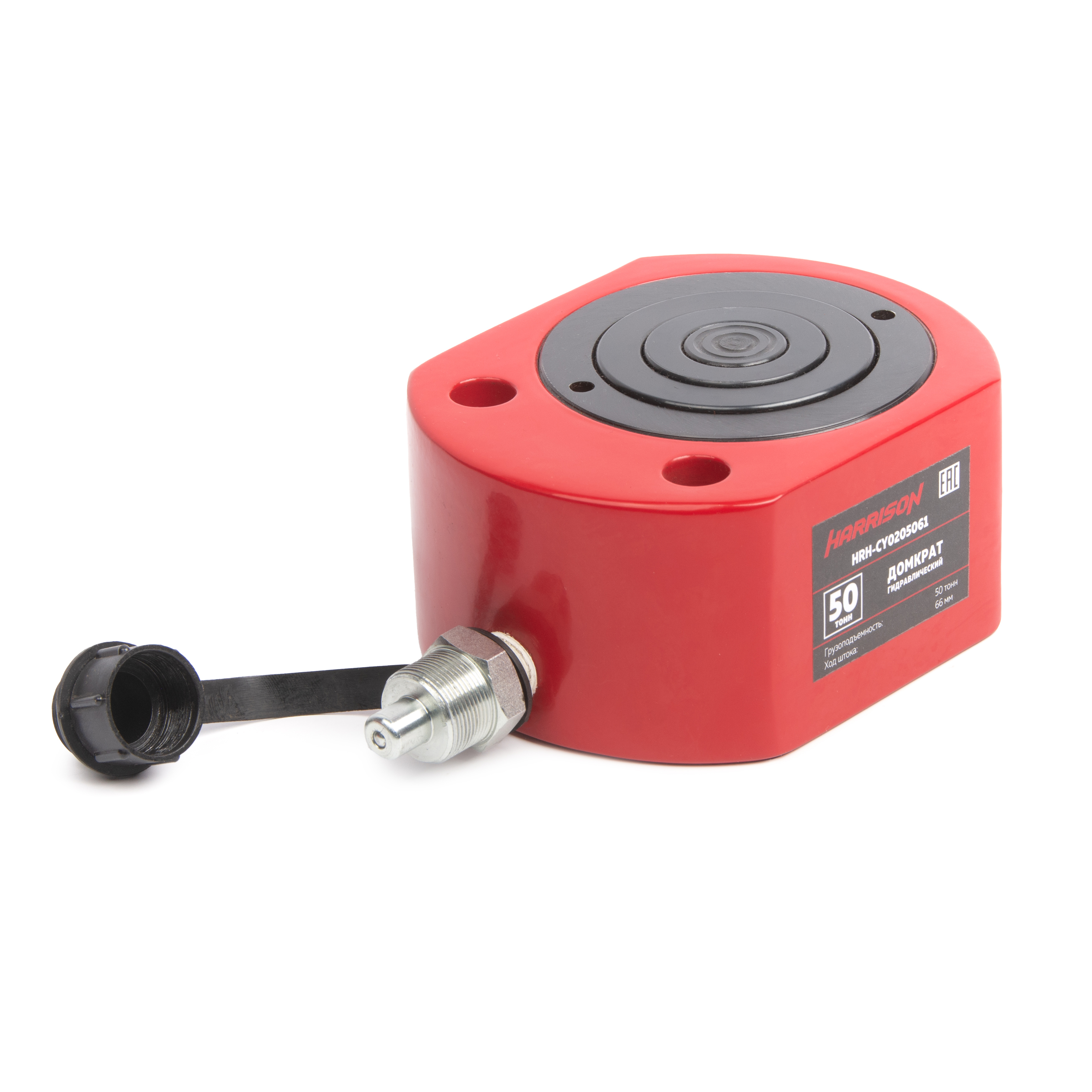 Изображение товара Домкрат гидравлический бутылочный Harrison HRH-CY0205061 до 50 т 74-140 мм