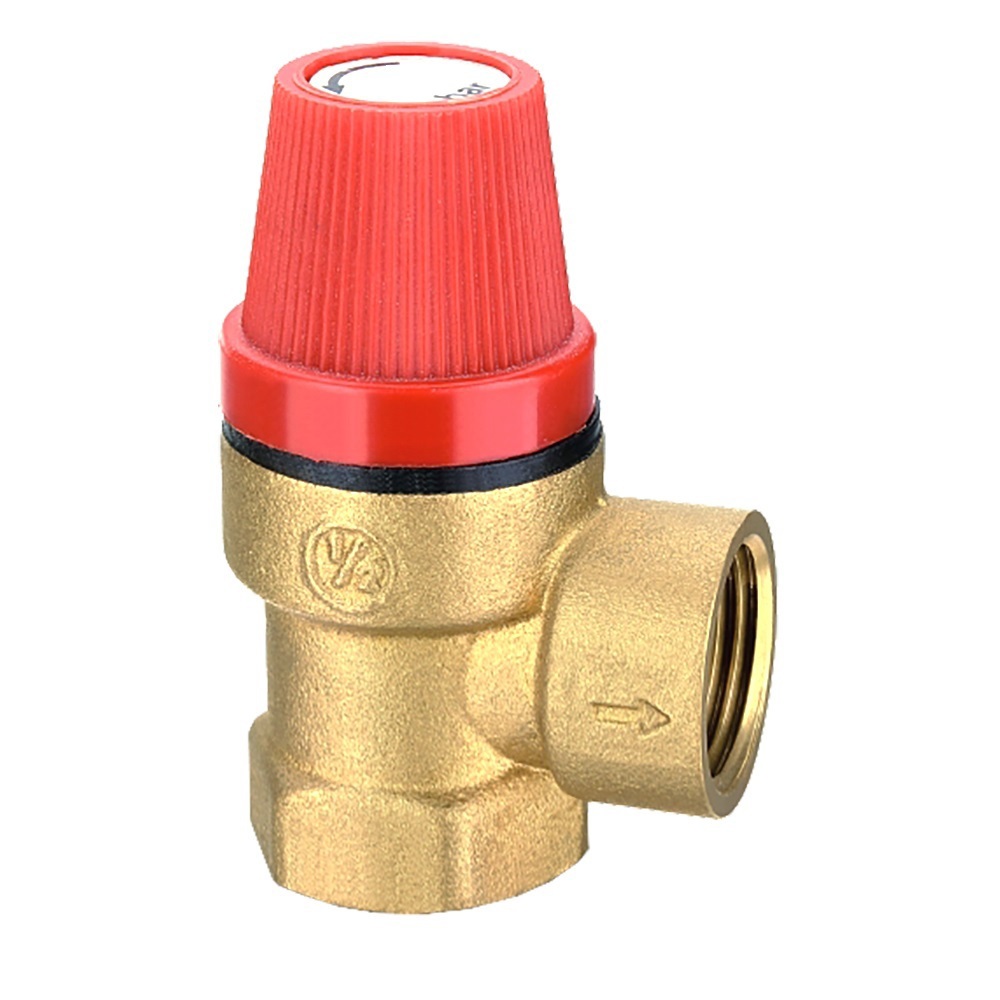 Изображение товара Предохранительный клапан для отопления 3 бар латунь 1/2 Резьбовой СТМ