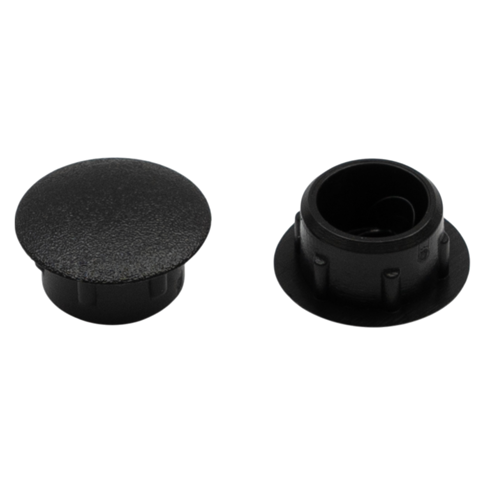 Заглушка декоративная ø10 мм цвет черный матовый 30 шт.